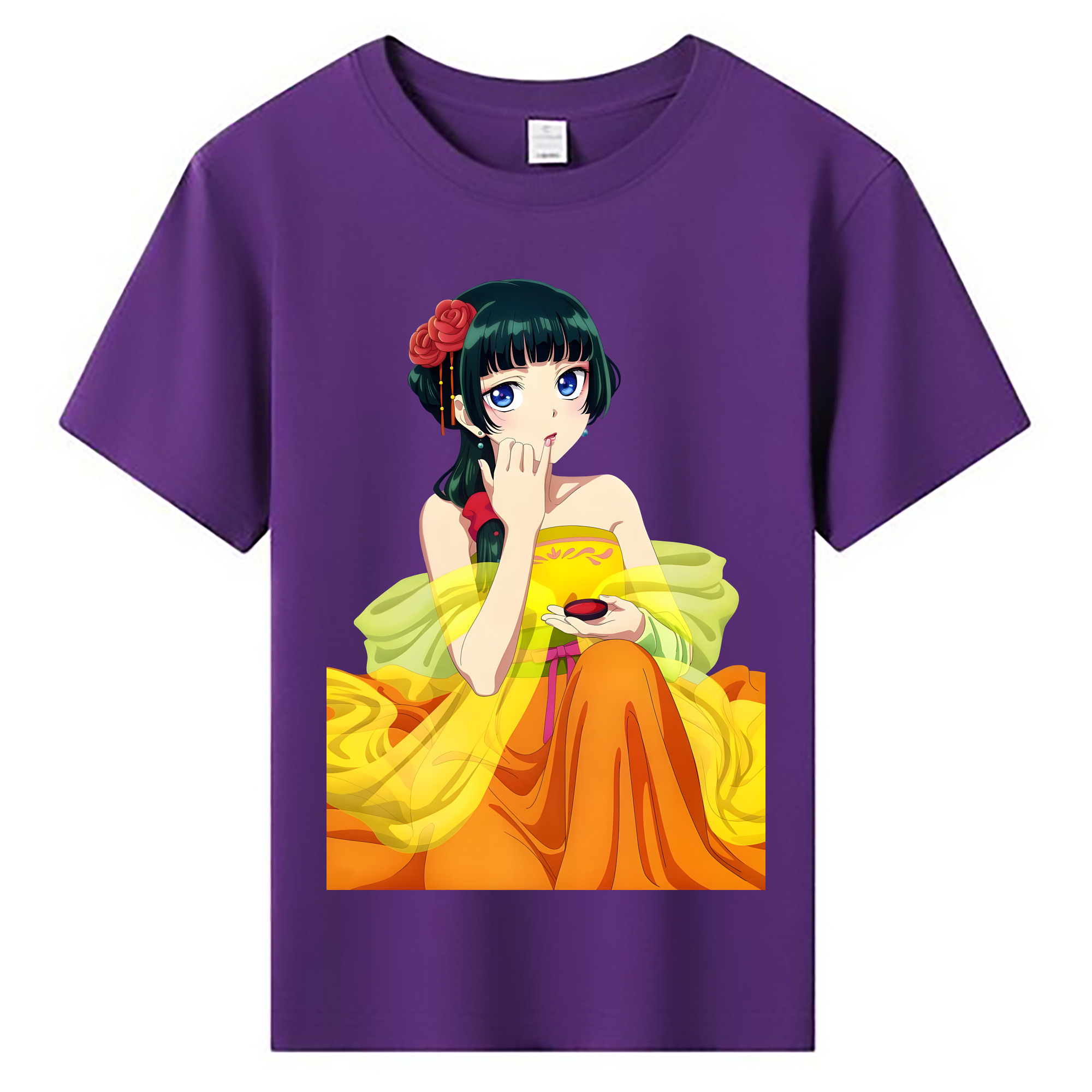 （画像用） 薬屋のひとりごと The Apothecary Diaries 綿100％キッズTシャツ（フロントプリント）