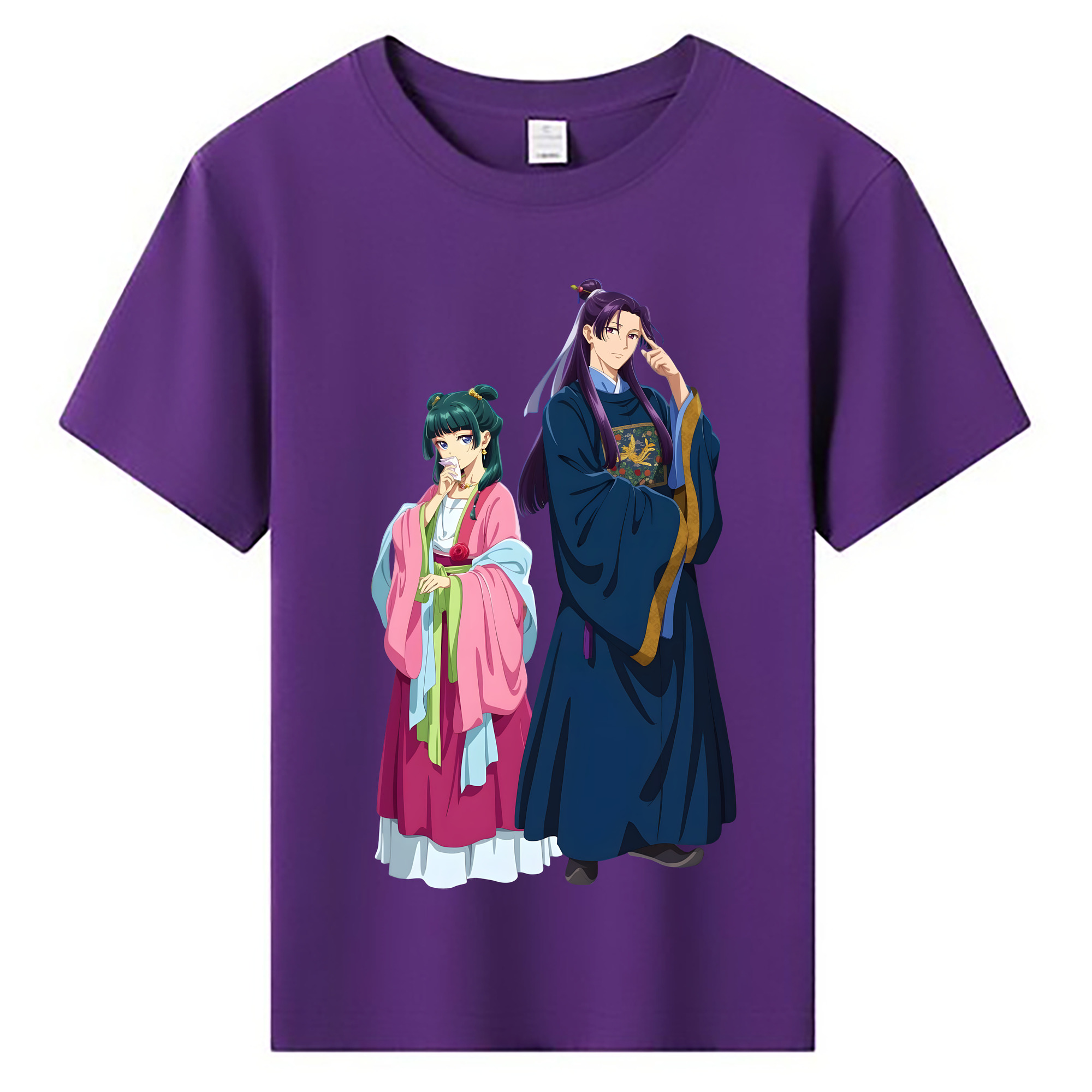 （画像用） 薬屋のひとりごと The Apothecary Diaries 綿100％キッズTシャツ（フロントプリント）