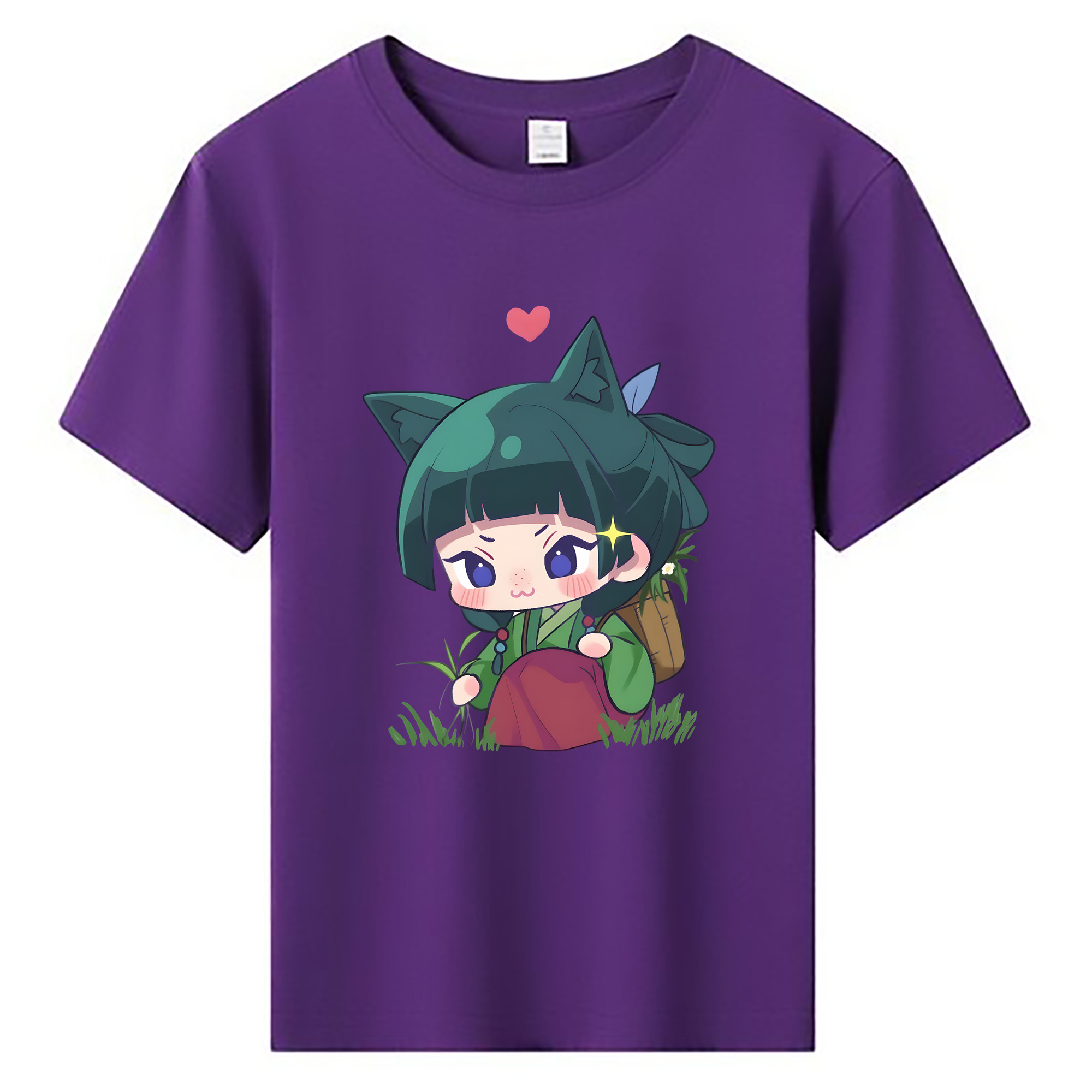 （画像用） 薬屋のひとりごと The Apothecary Diaries 綿100％キッズTシャツ（フロントプリント）