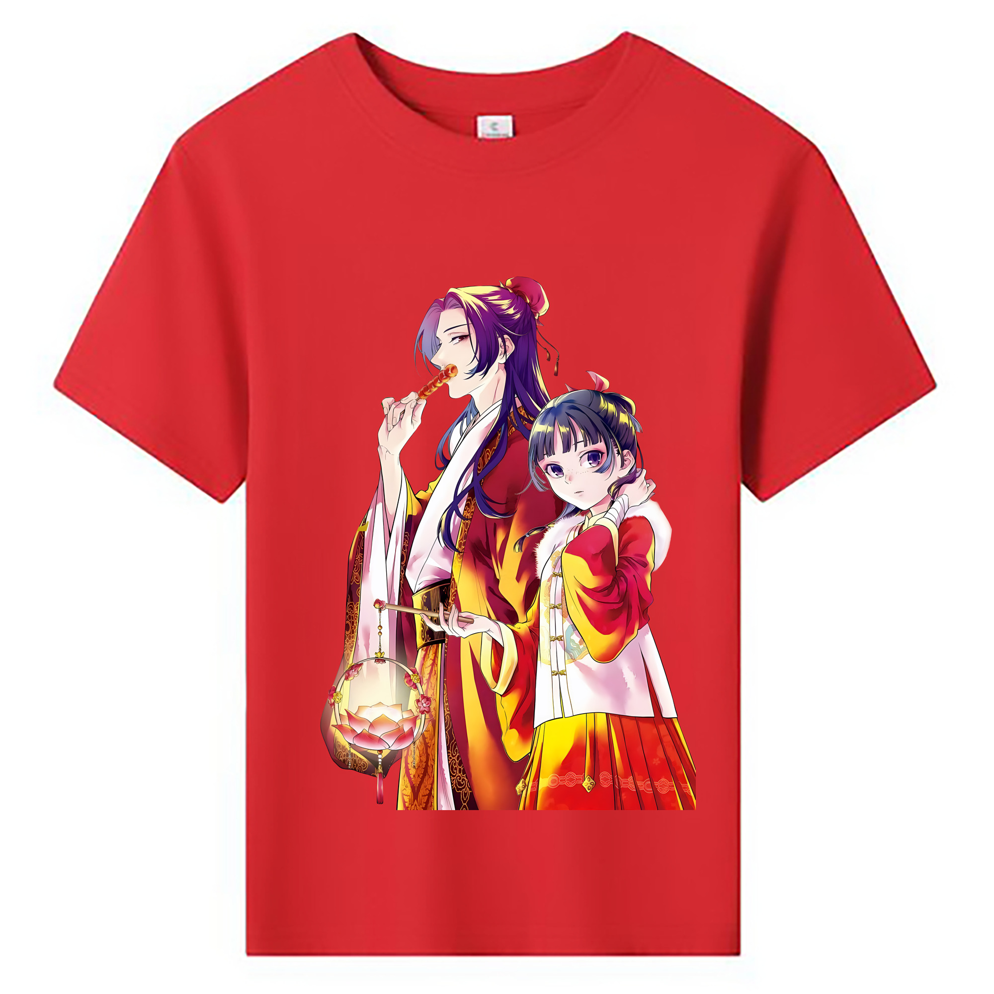 （画像用） 薬屋のひとりごと The Apothecary Diaries 綿100％キッズTシャツ（フロントプリント）