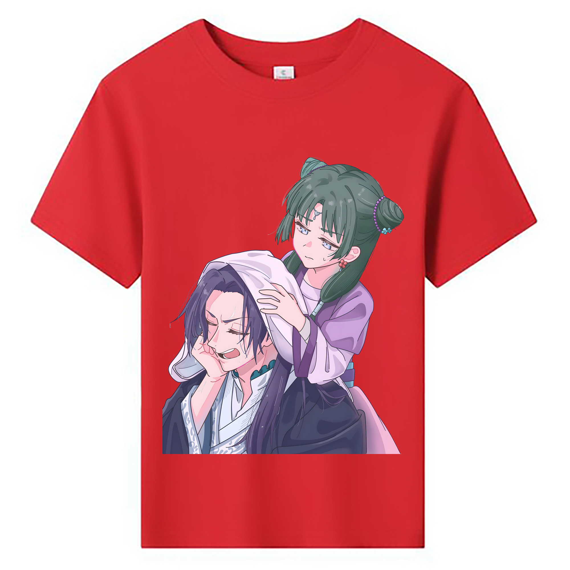 （画像用） 薬屋のひとりごと The Apothecary Diaries 綿100％キッズTシャツ（フロントプリント）