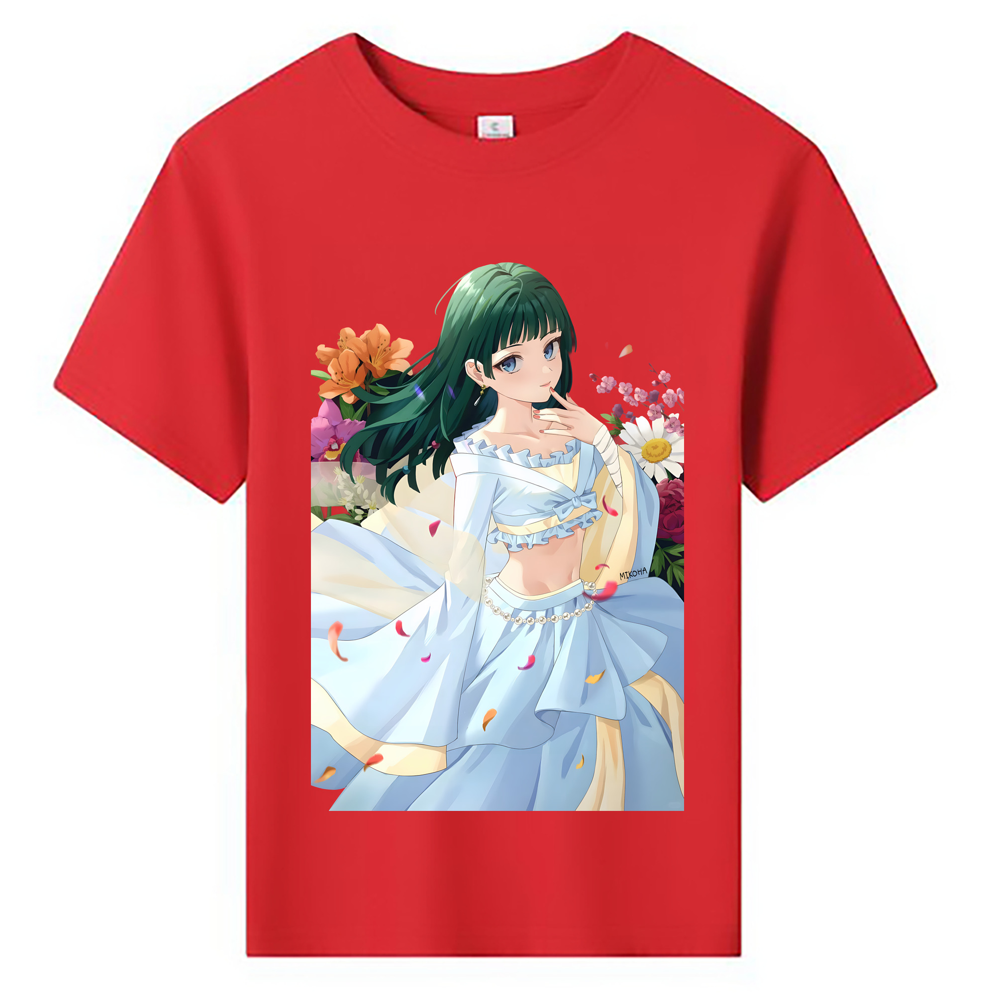 （画像用） 薬屋のひとりごと The Apothecary Diaries 綿100％キッズTシャツ（フロントプリント）