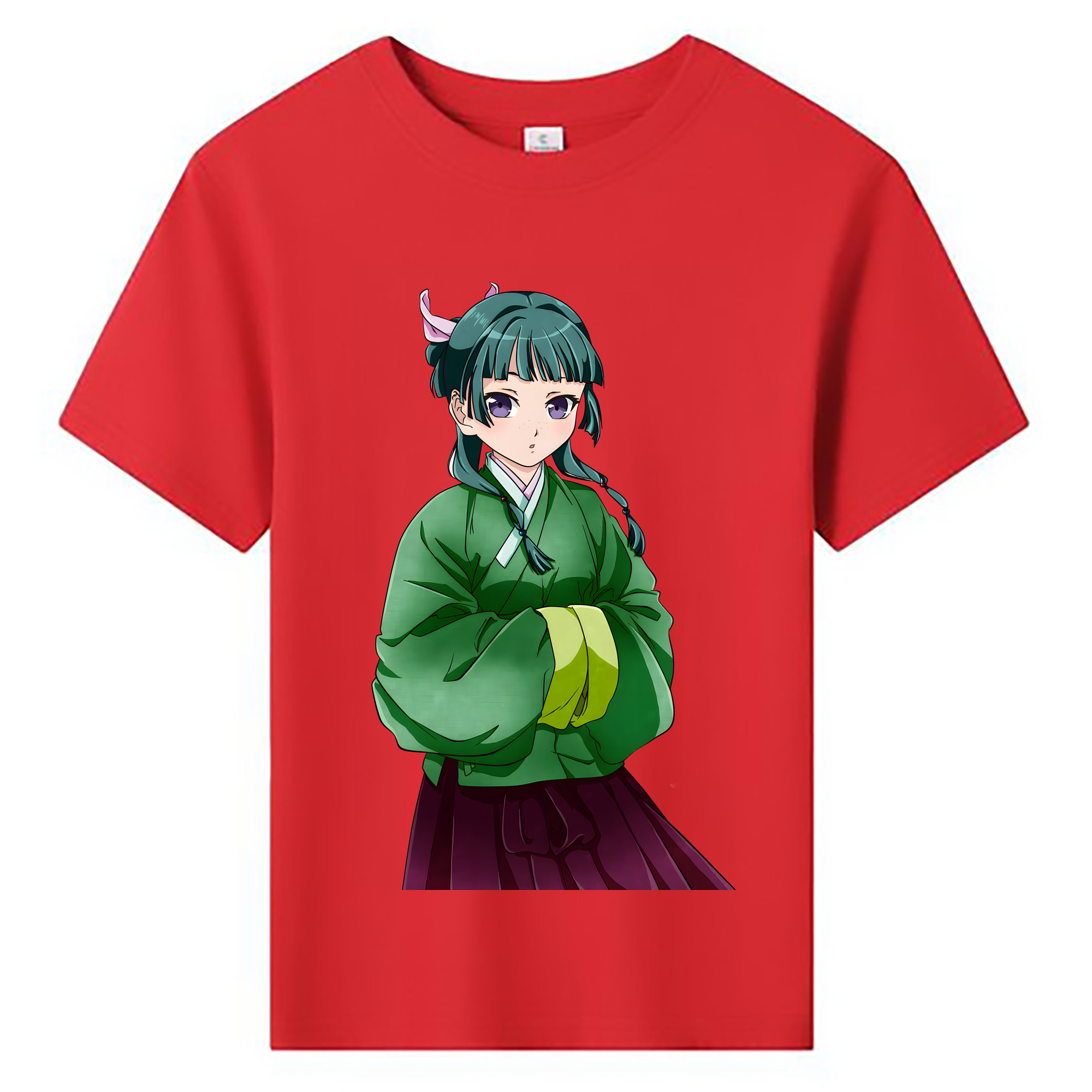 （画像用） 薬屋のひとりごと The Apothecary Diaries 綿100％キッズTシャツ（フロントプリント）