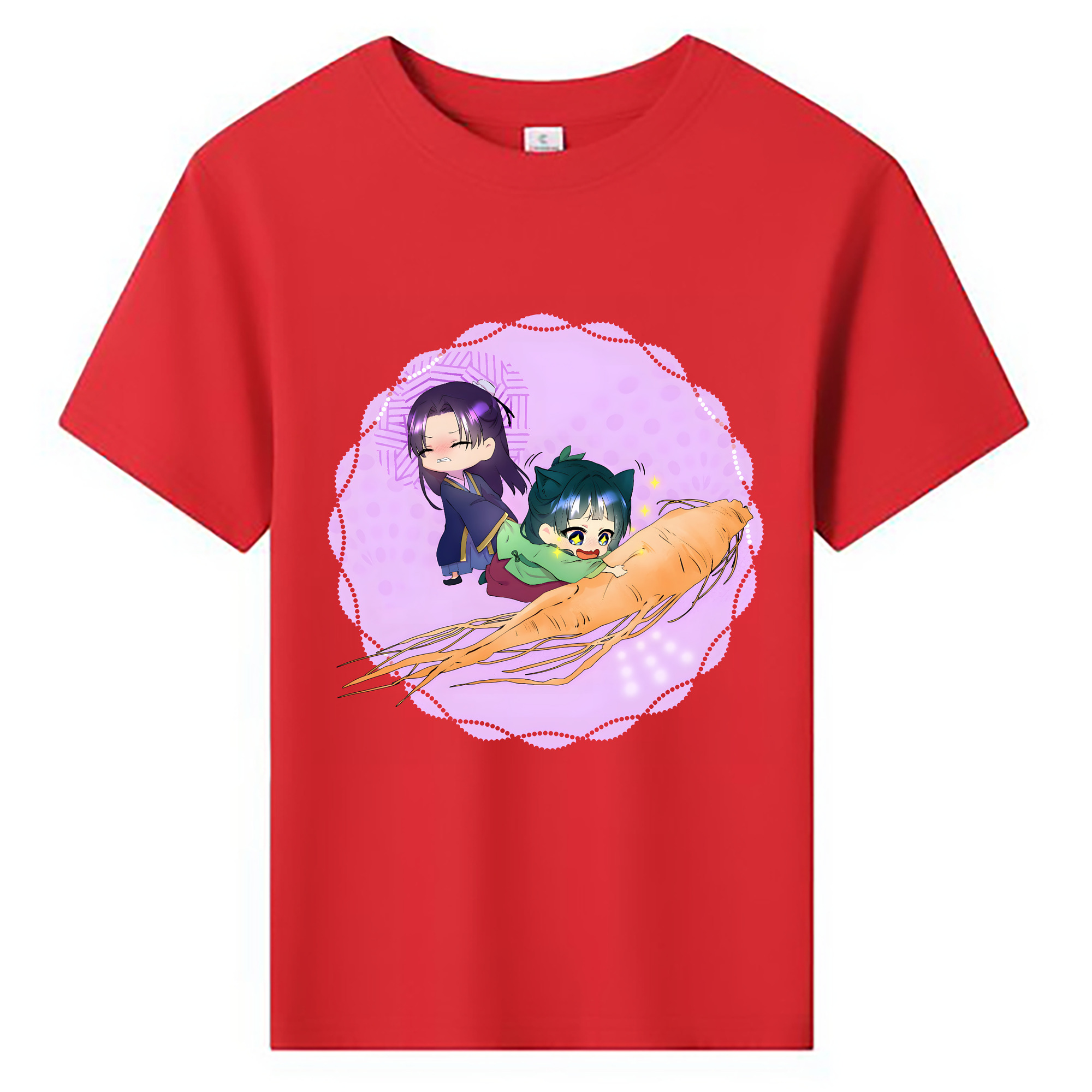 （画像用） 薬屋のひとりごと The Apothecary Diaries 綿100％キッズTシャツ（フロントプリント）