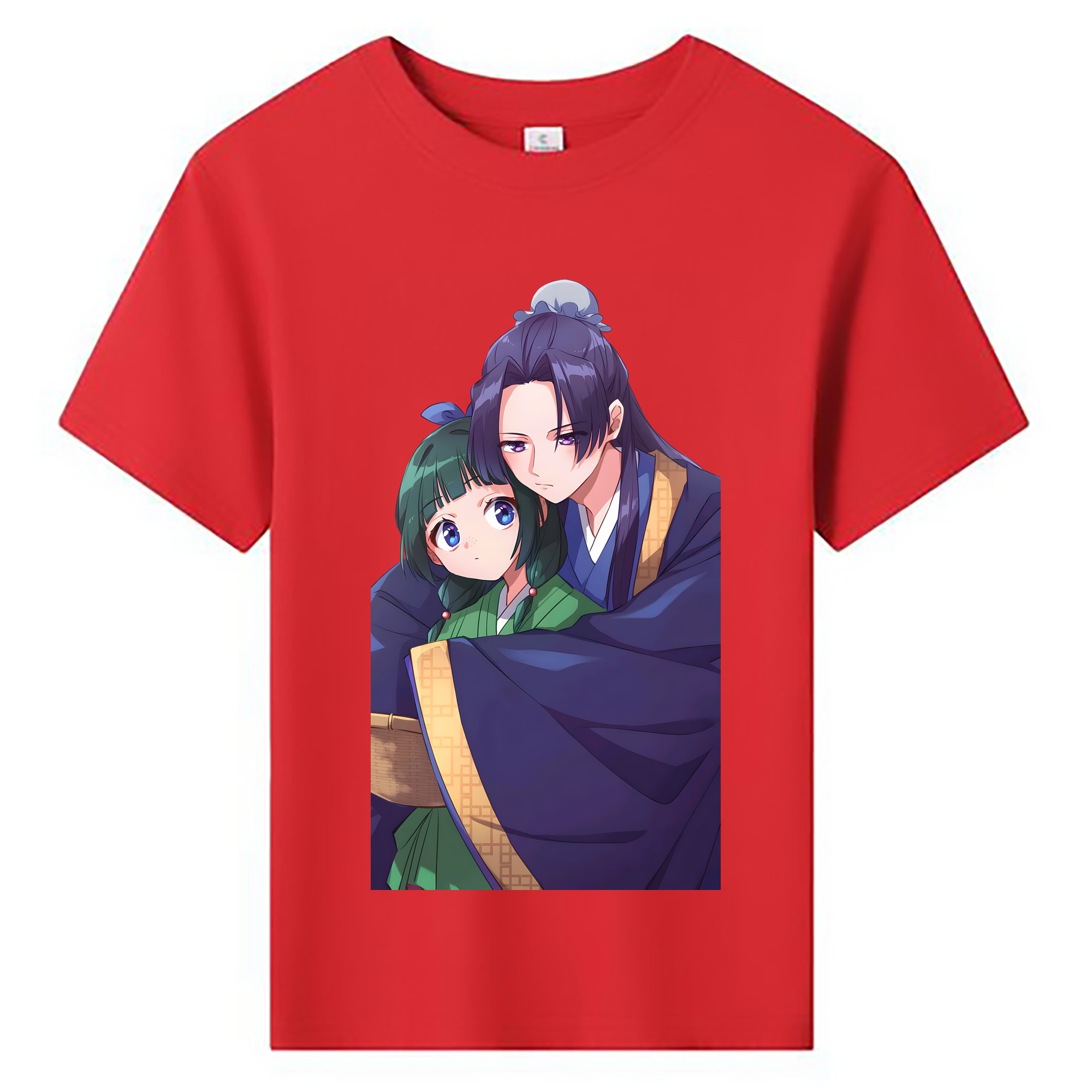 （画像用） 薬屋のひとりごと The Apothecary Diaries 綿100％キッズTシャツ（フロントプリント）