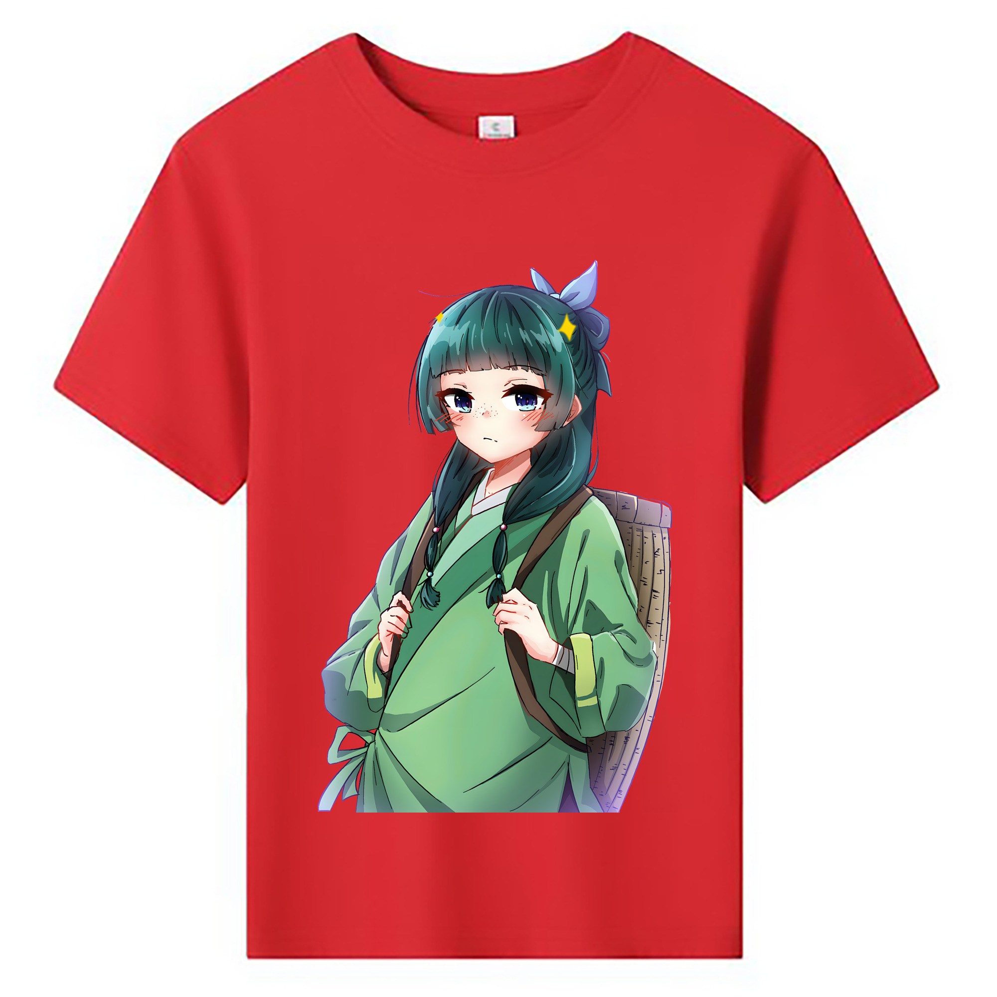 （画像用） 薬屋のひとりごと The Apothecary Diaries 綿100％キッズTシャツ（フロントプリント）