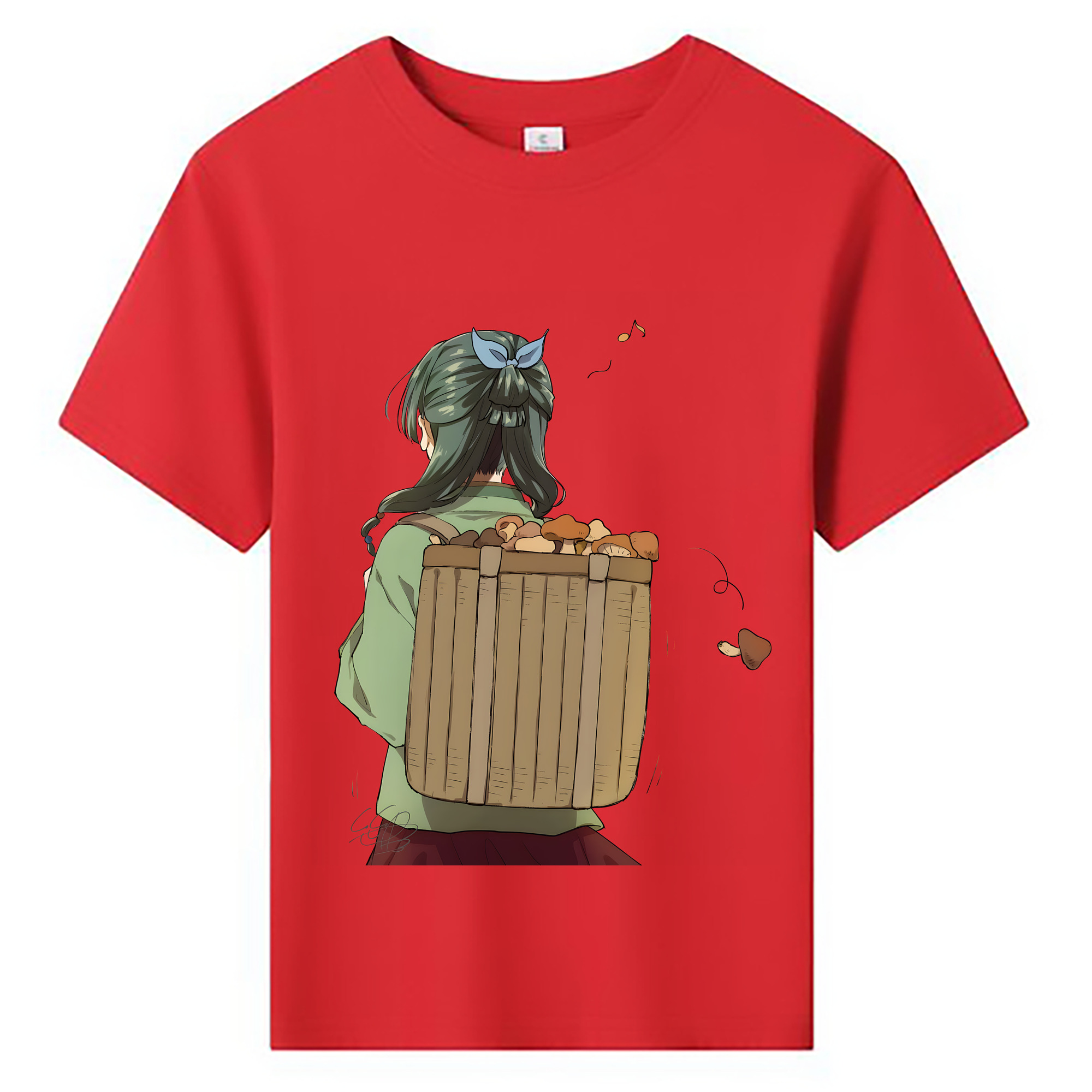 （画像用） 薬屋のひとりごと The Apothecary Diaries 綿100％キッズTシャツ（フロントプリント）
