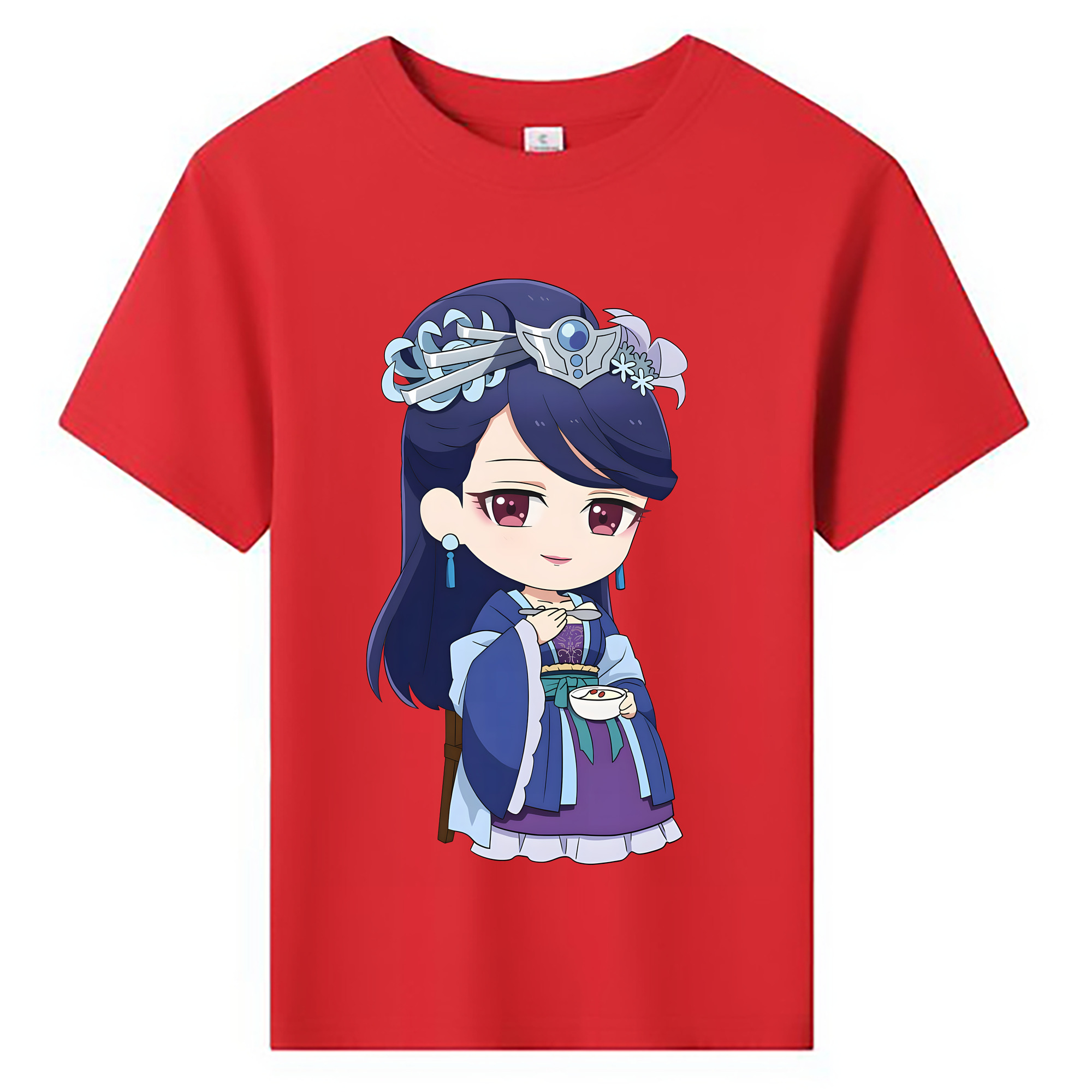 （画像用） 薬屋のひとりごと The Apothecary Diaries 綿100％キッズTシャツ（フロントプリント）