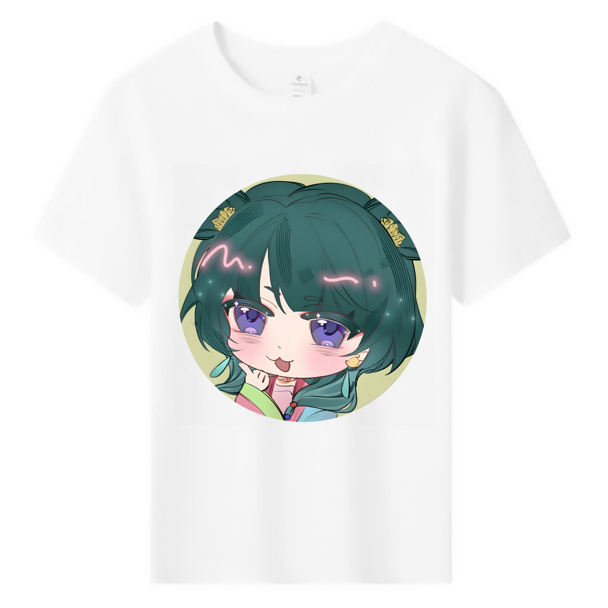 （画像用） 薬屋のひとりごと The Apothecary Diaries 綿100％キッズTシャツ（フロントプリント）