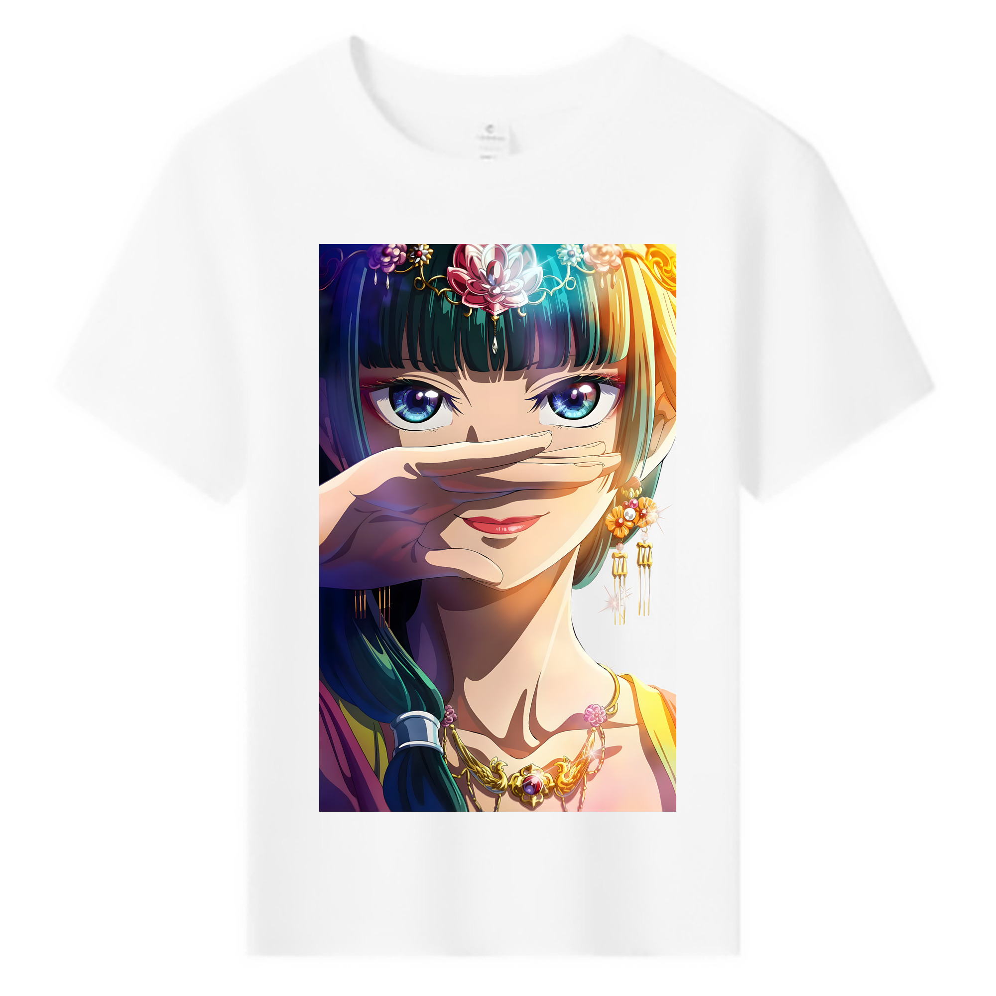 （画像用） 薬屋のひとりごと The Apothecary Diaries 綿100％キッズTシャツ（フロントプリント）