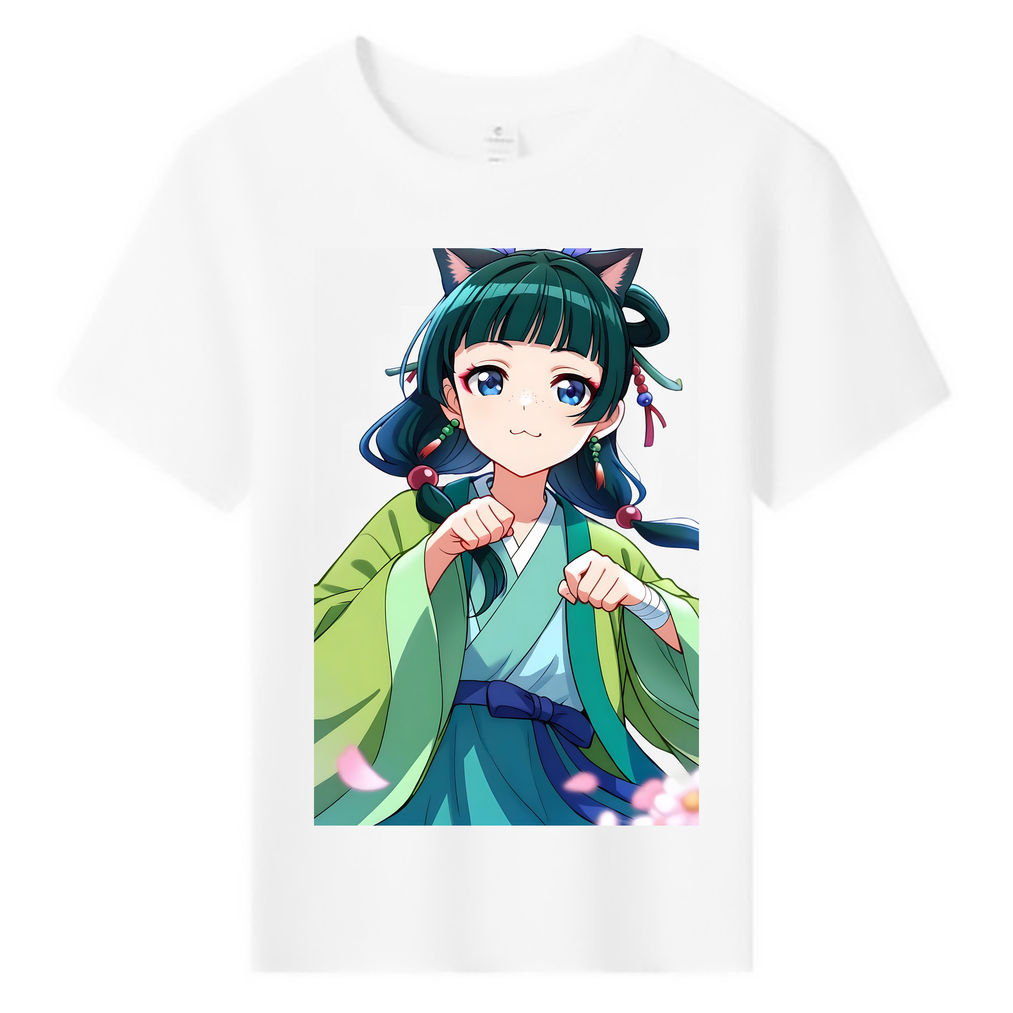 （画像用） 薬屋のひとりごと The Apothecary Diaries 綿100％キッズTシャツ（フロントプリント）