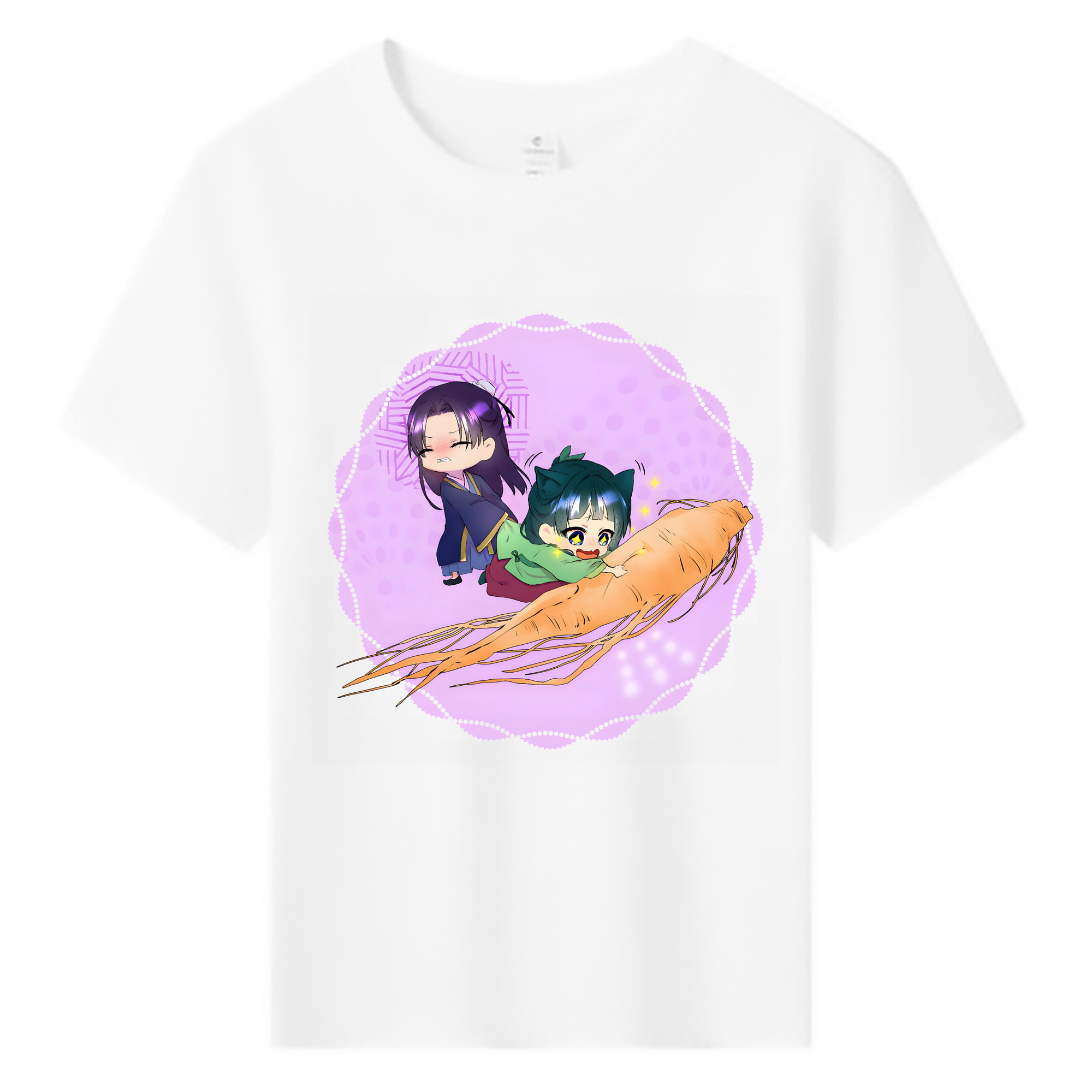 （画像用） 薬屋のひとりごと The Apothecary Diaries 綿100％キッズTシャツ（フロントプリント）