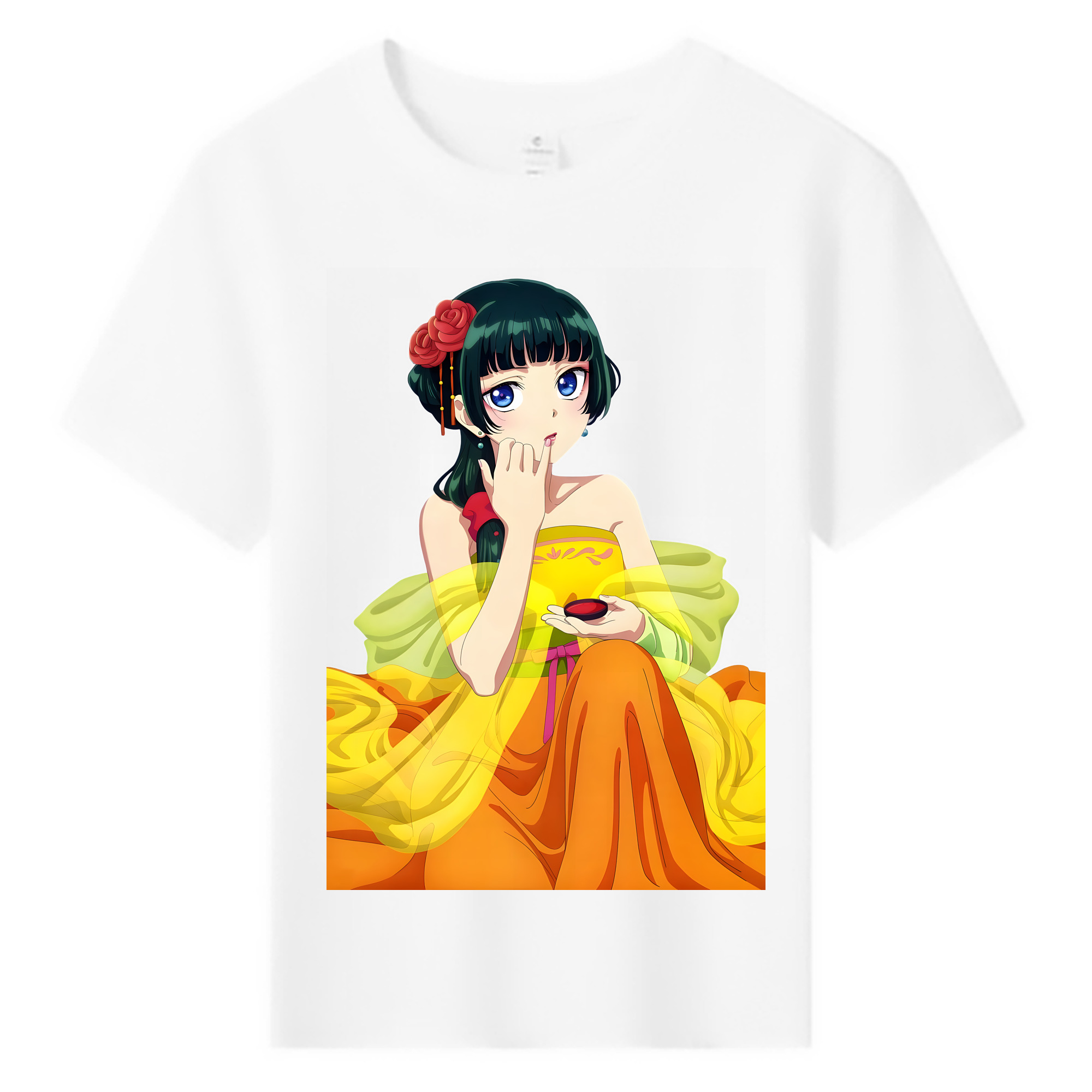 （画像用） 薬屋のひとりごと The Apothecary Diaries 綿100％キッズTシャツ（フロントプリント）