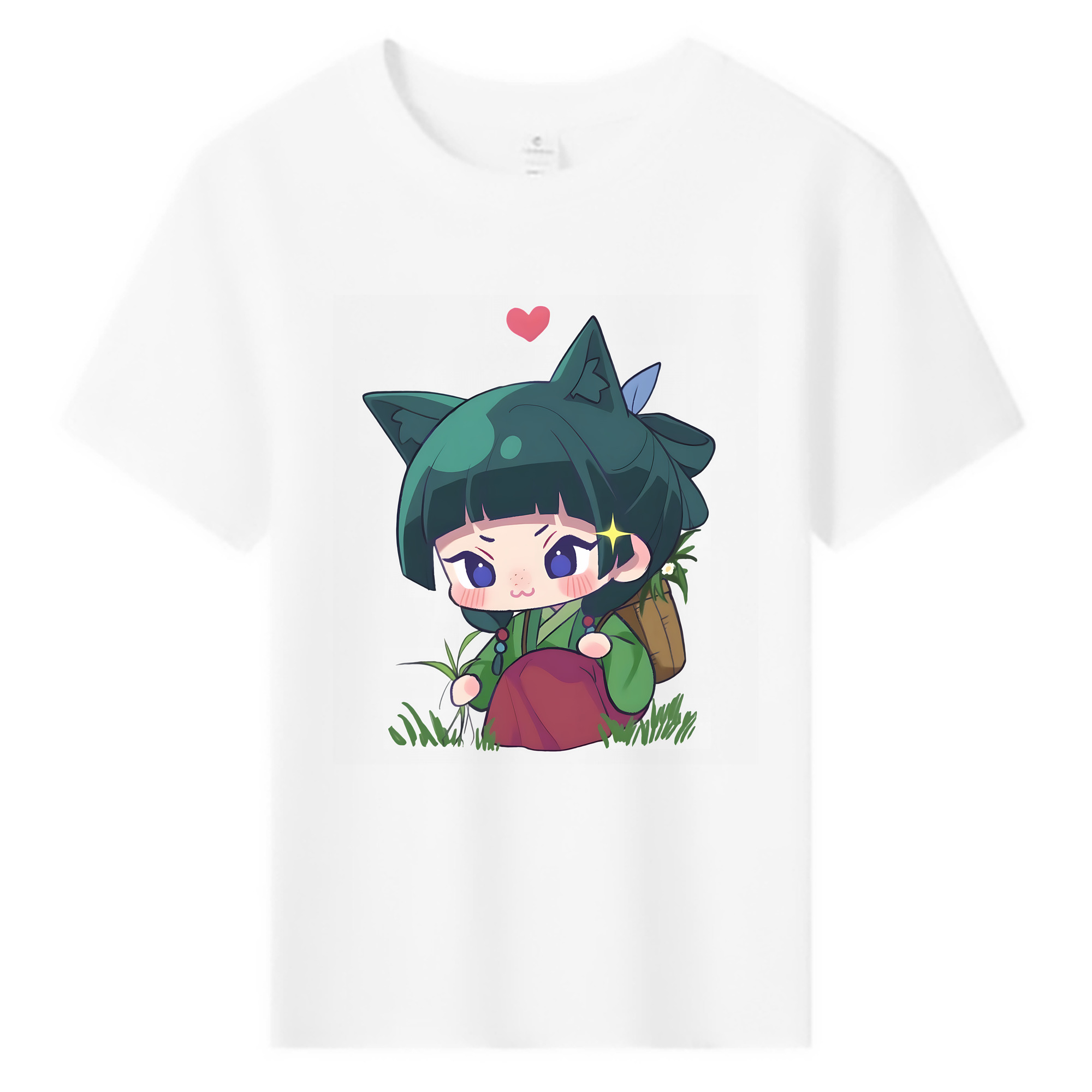 （画像用） 薬屋のひとりごと The Apothecary Diaries 綿100％キッズTシャツ（フロントプリント）