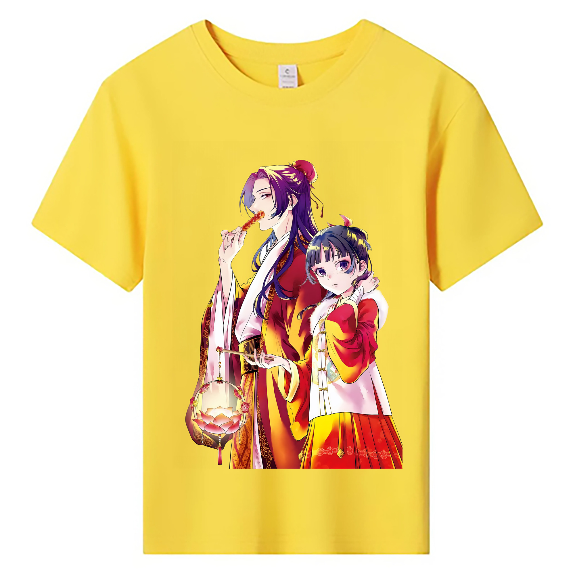 （画像用） 薬屋のひとりごと The Apothecary Diaries 綿100％キッズTシャツ（フロントプリント）