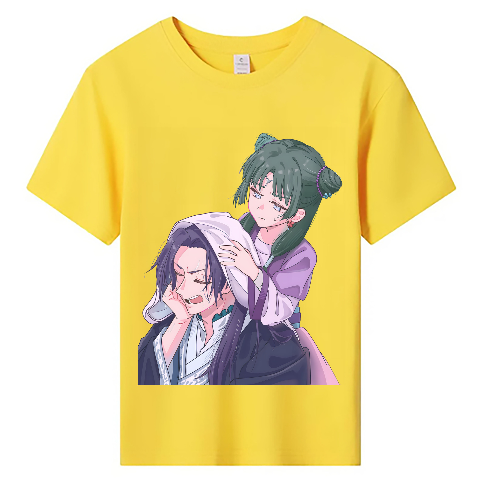 （画像用） 薬屋のひとりごと The Apothecary Diaries 綿100％キッズTシャツ（フロントプリント）