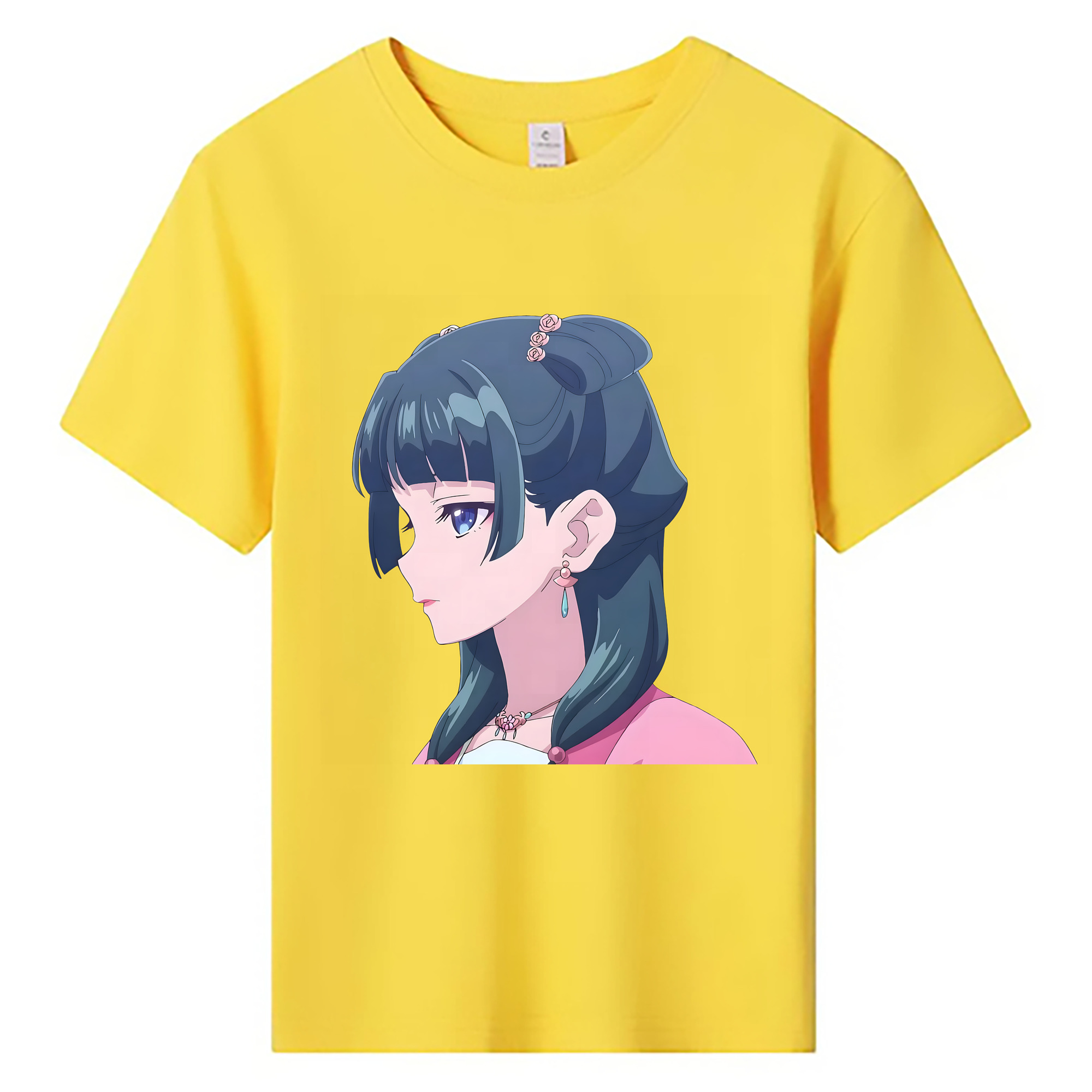 （画像用） 薬屋のひとりごと The Apothecary Diaries 綿100％キッズTシャツ（フロントプリント）