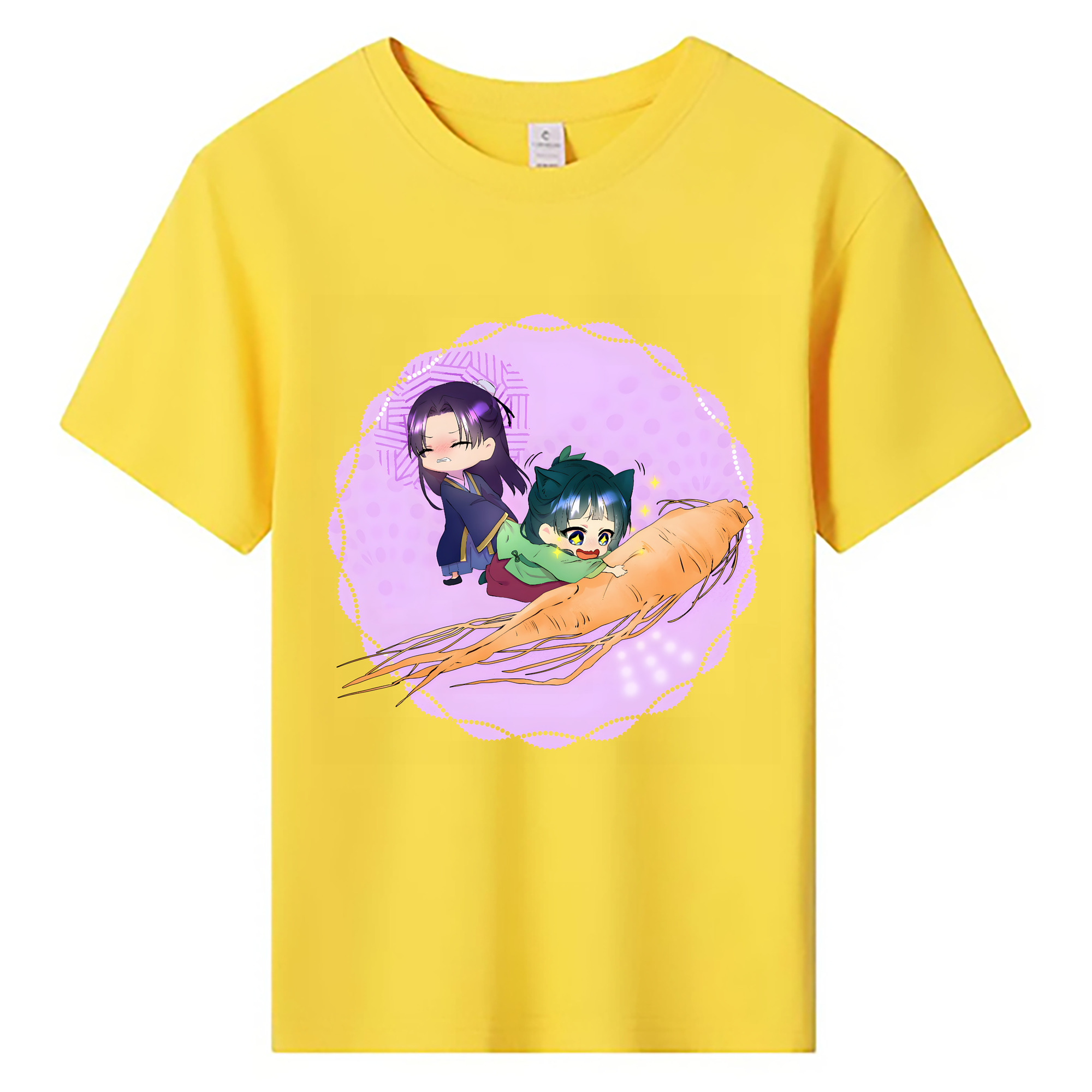 （画像用） 薬屋のひとりごと The Apothecary Diaries 綿100％キッズTシャツ（フロントプリント）
