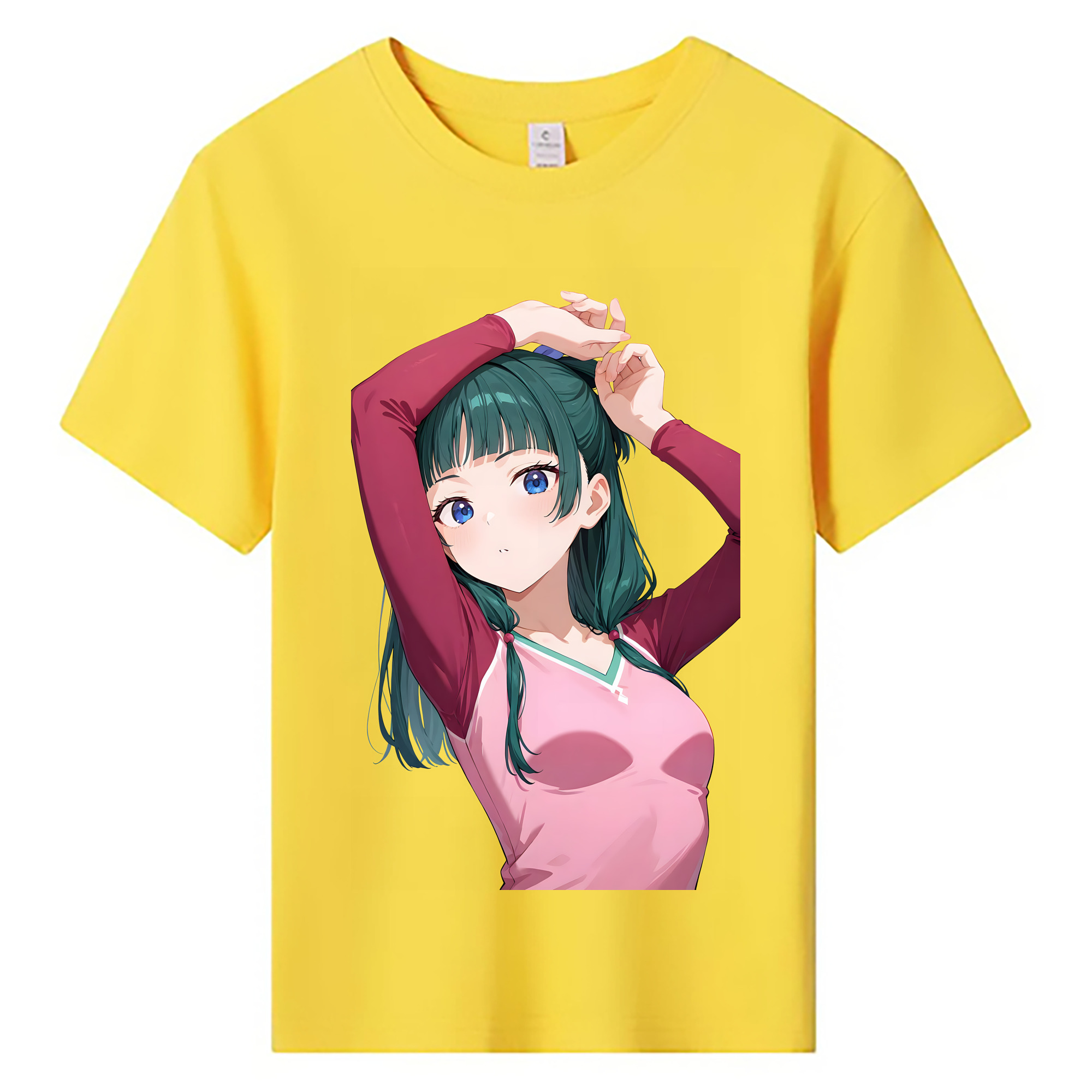（画像用） 薬屋のひとりごと The Apothecary Diaries 綿100％キッズTシャツ（フロントプリント）