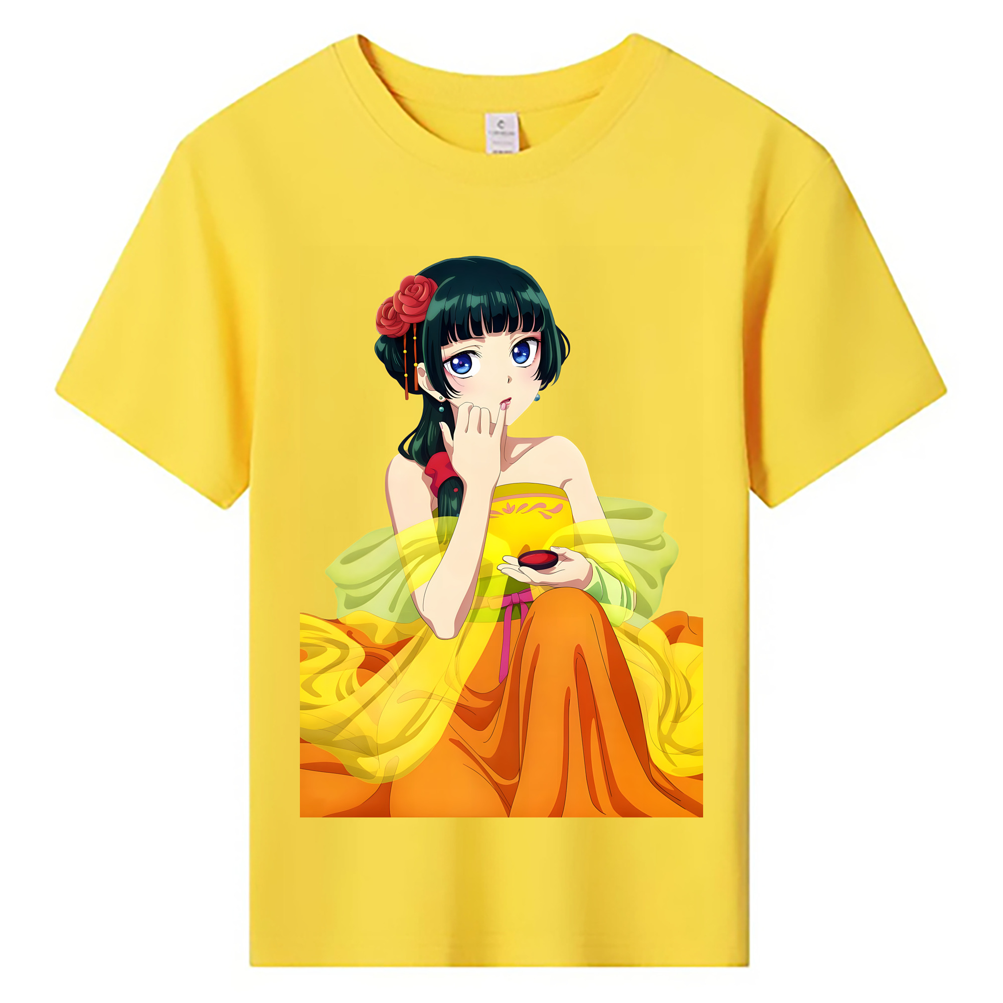 （画像用） 薬屋のひとりごと The Apothecary Diaries 綿100％キッズTシャツ（フロントプリント）