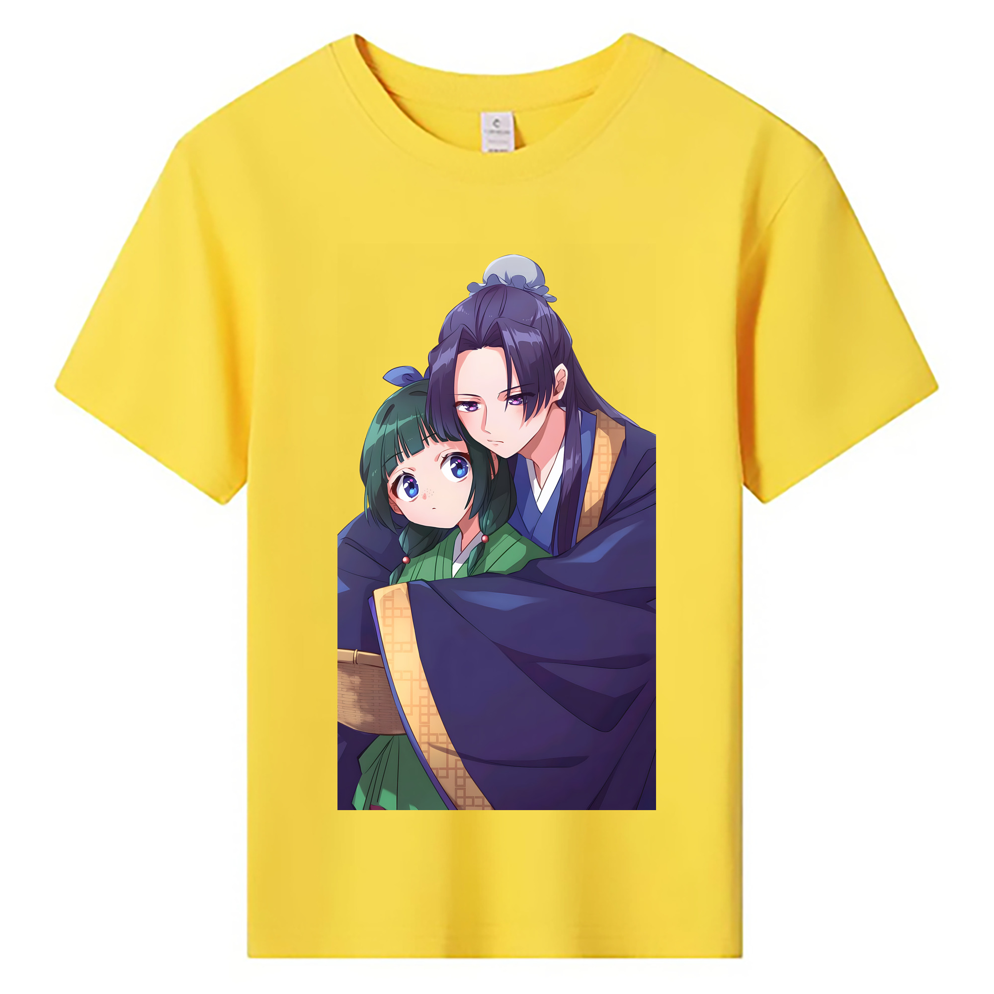 （画像用） 薬屋のひとりごと The Apothecary Diaries 綿100％キッズTシャツ（フロントプリント）