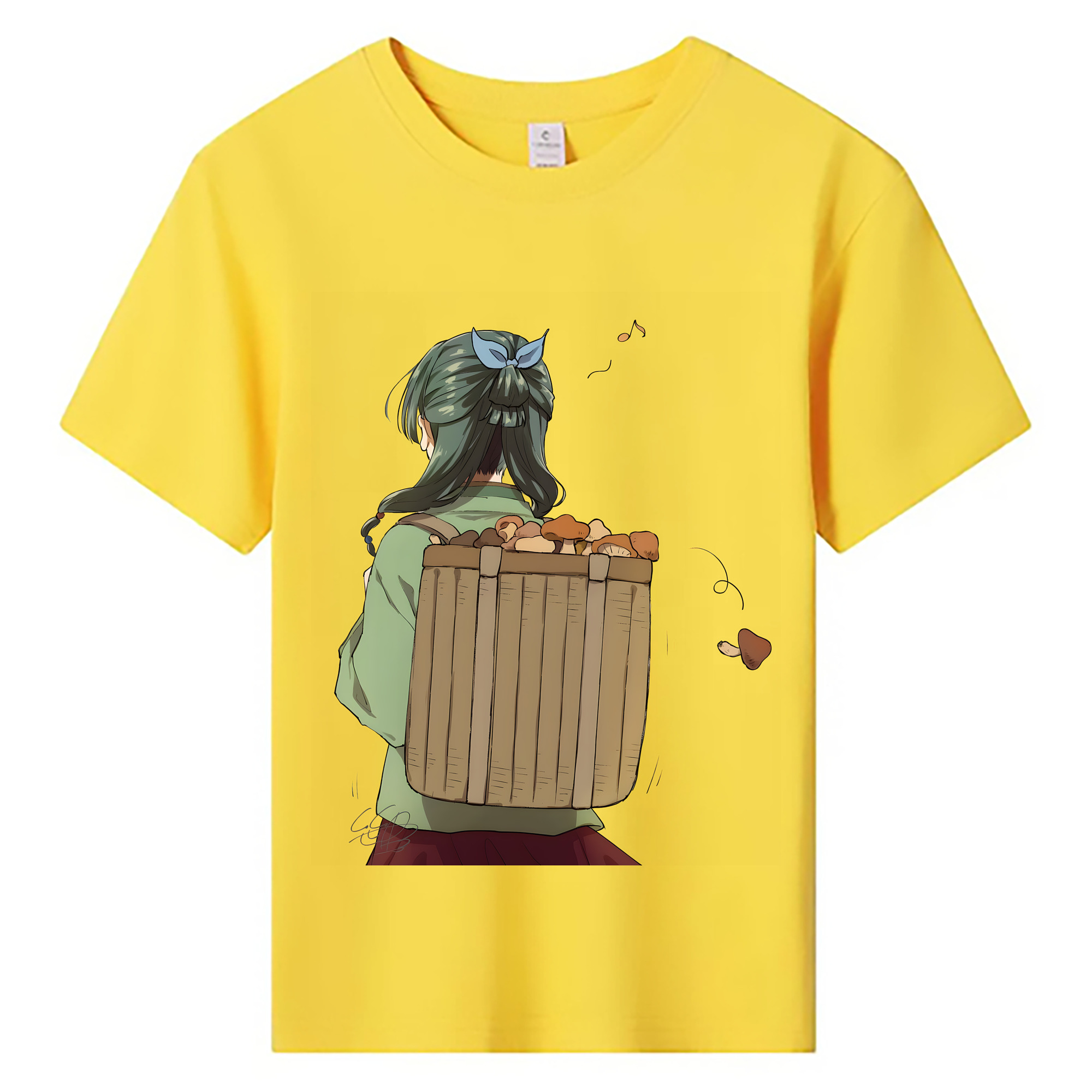 （画像用） 薬屋のひとりごと The Apothecary Diaries 綿100％キッズTシャツ（フロントプリント）