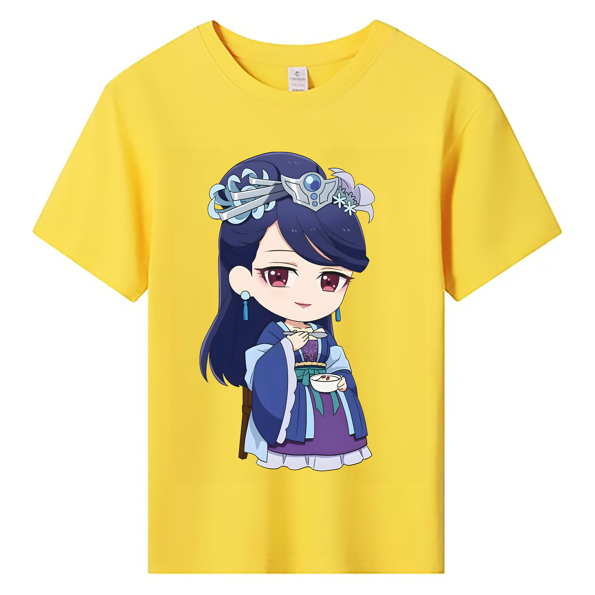 （画像用） 薬屋のひとりごと The Apothecary Diaries 綿100％キッズTシャツ（フロントプリント）