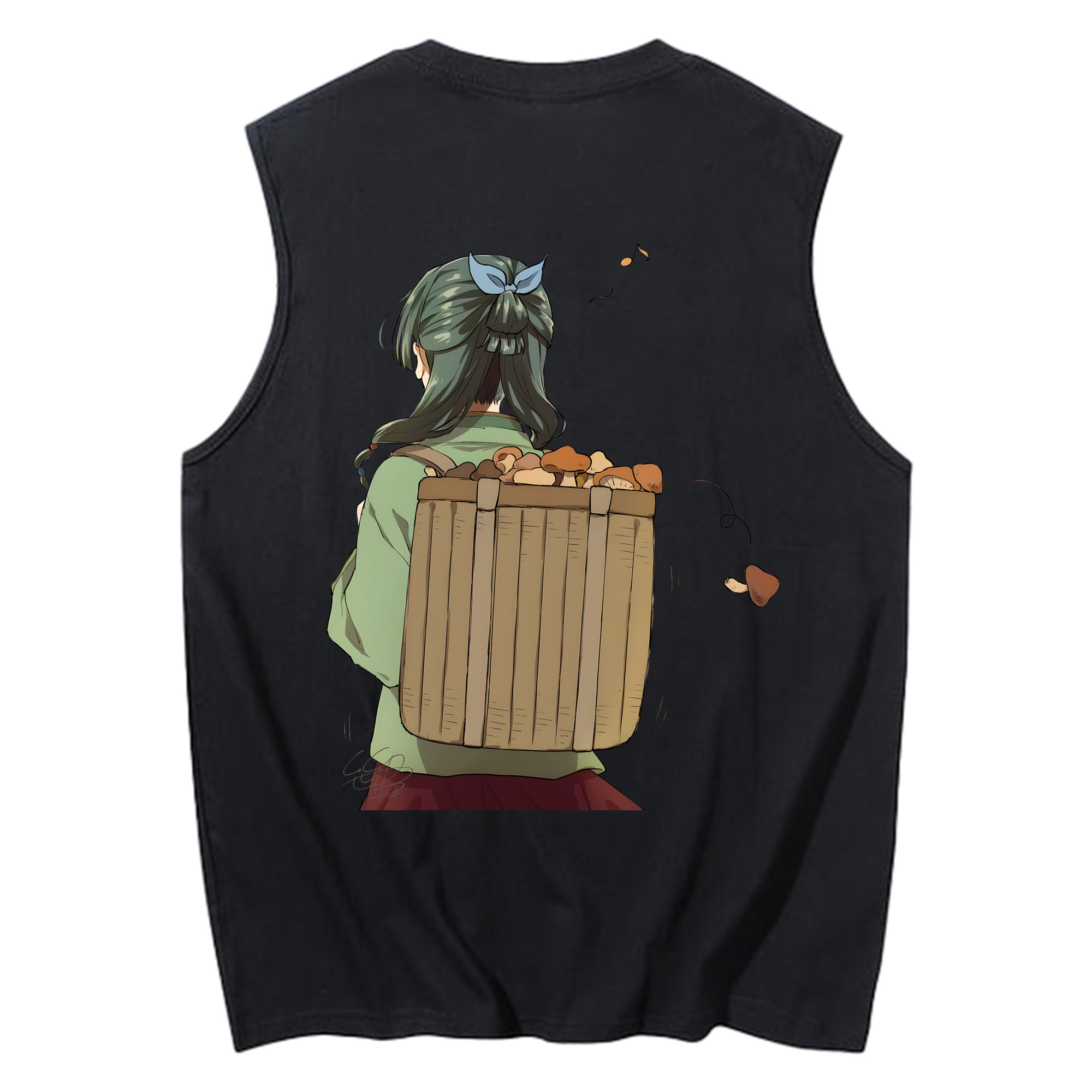 （画像用） 薬屋のひとりごと The Apothecary Diaries コットン100％タンクトップ（背面プリント）