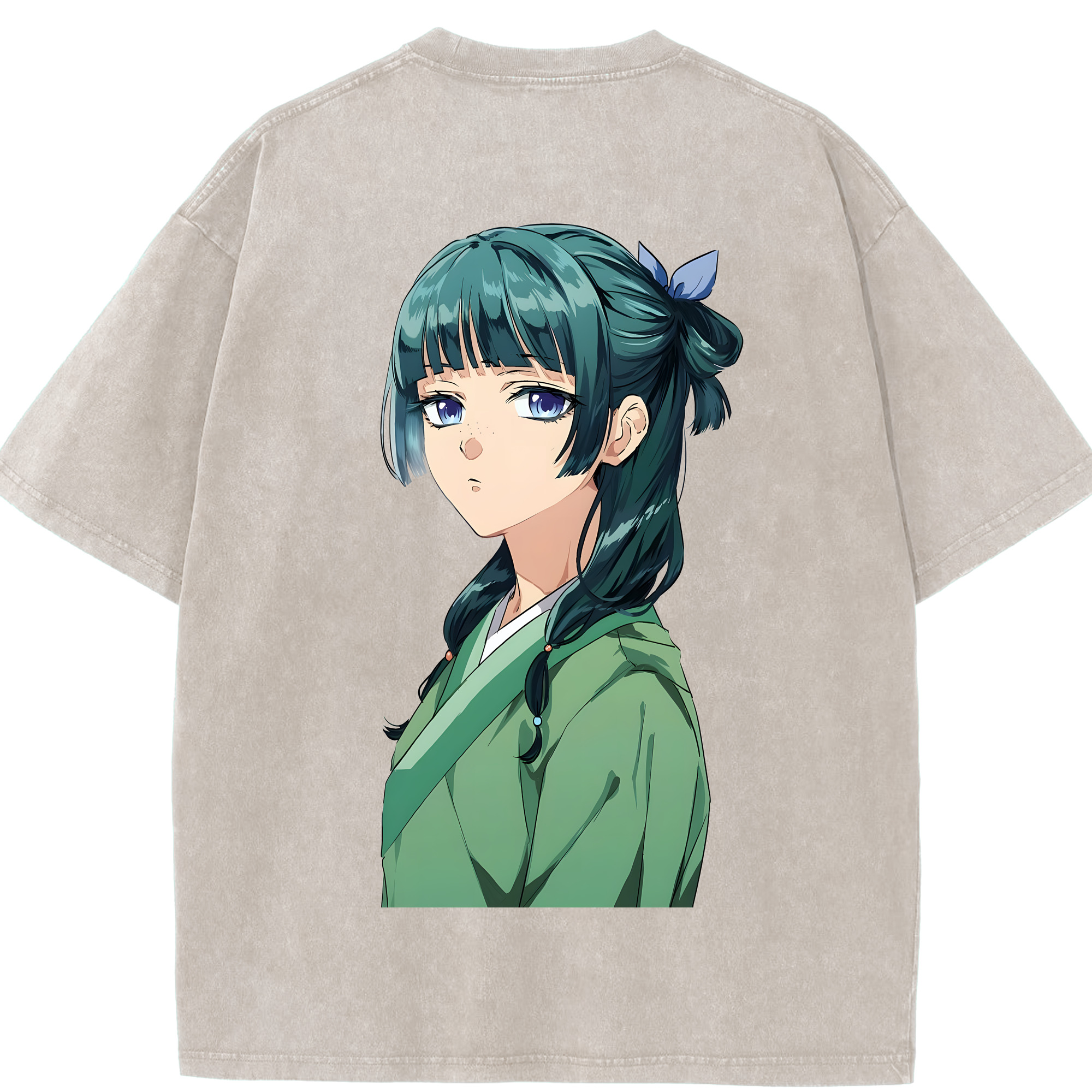 （画像用） 薬屋のひとりごと The Apothecary Diaries 綿100% ヴィンテージ風 半袖Tシャツ（背面プリント）