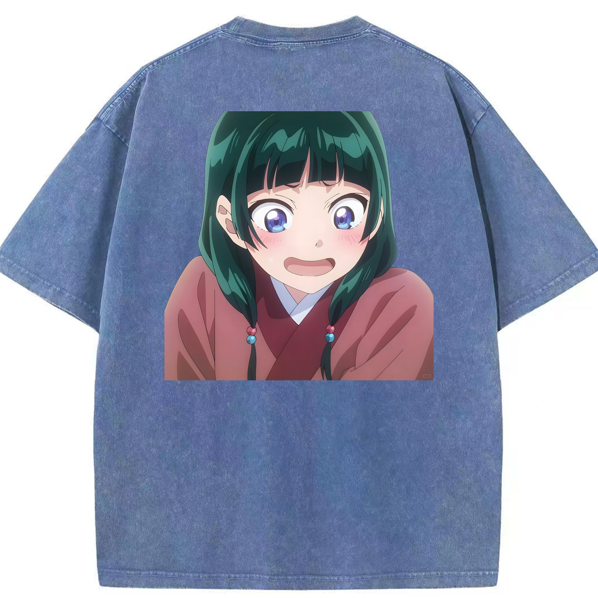 （画像用） 薬屋のひとりごと The Apothecary Diaries 綿100% ヴィンテージ風 半袖Tシャツ（背面プリント）