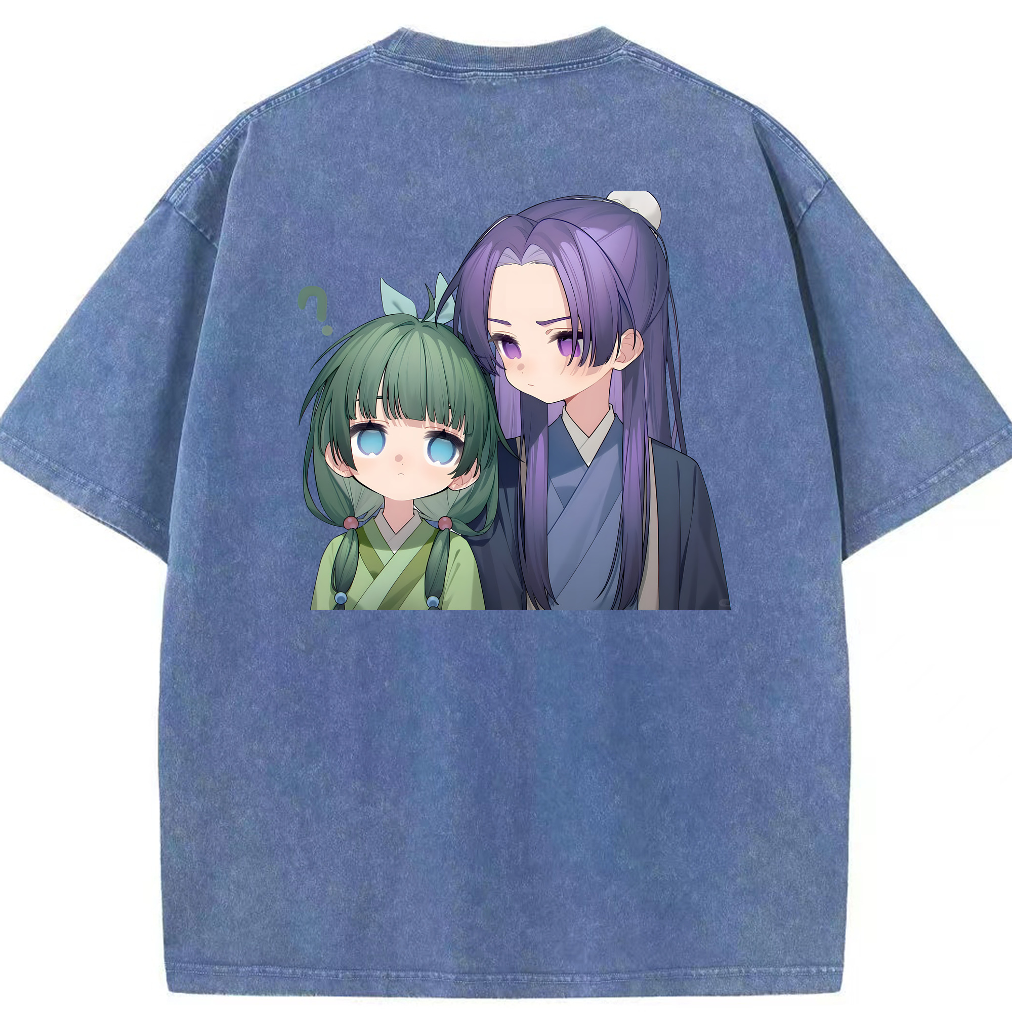 （画像用） 薬屋のひとりごと The Apothecary Diaries 綿100% ヴィンテージ風 半袖Tシャツ（背面プリント）