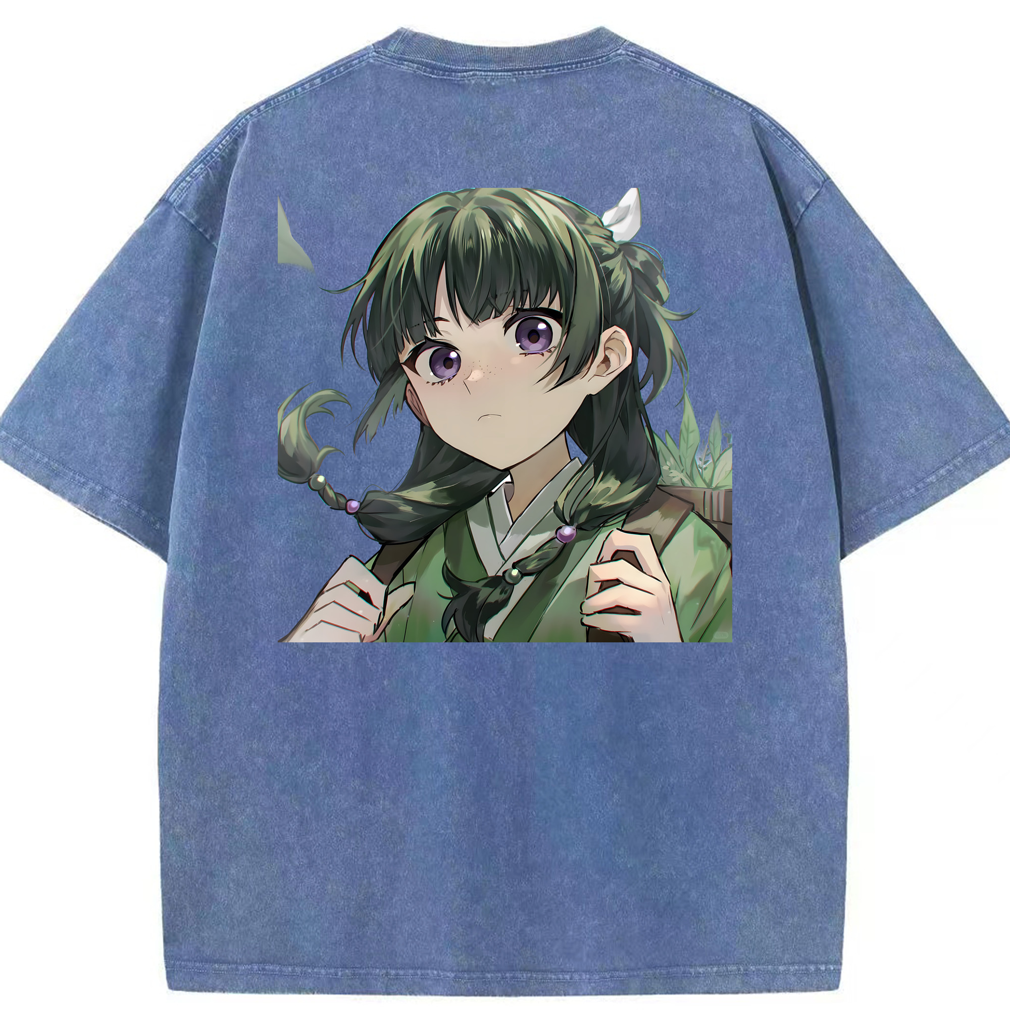 （画像用） 薬屋のひとりごと The Apothecary Diaries 綿100% ヴィンテージ風 半袖Tシャツ（背面プリント）