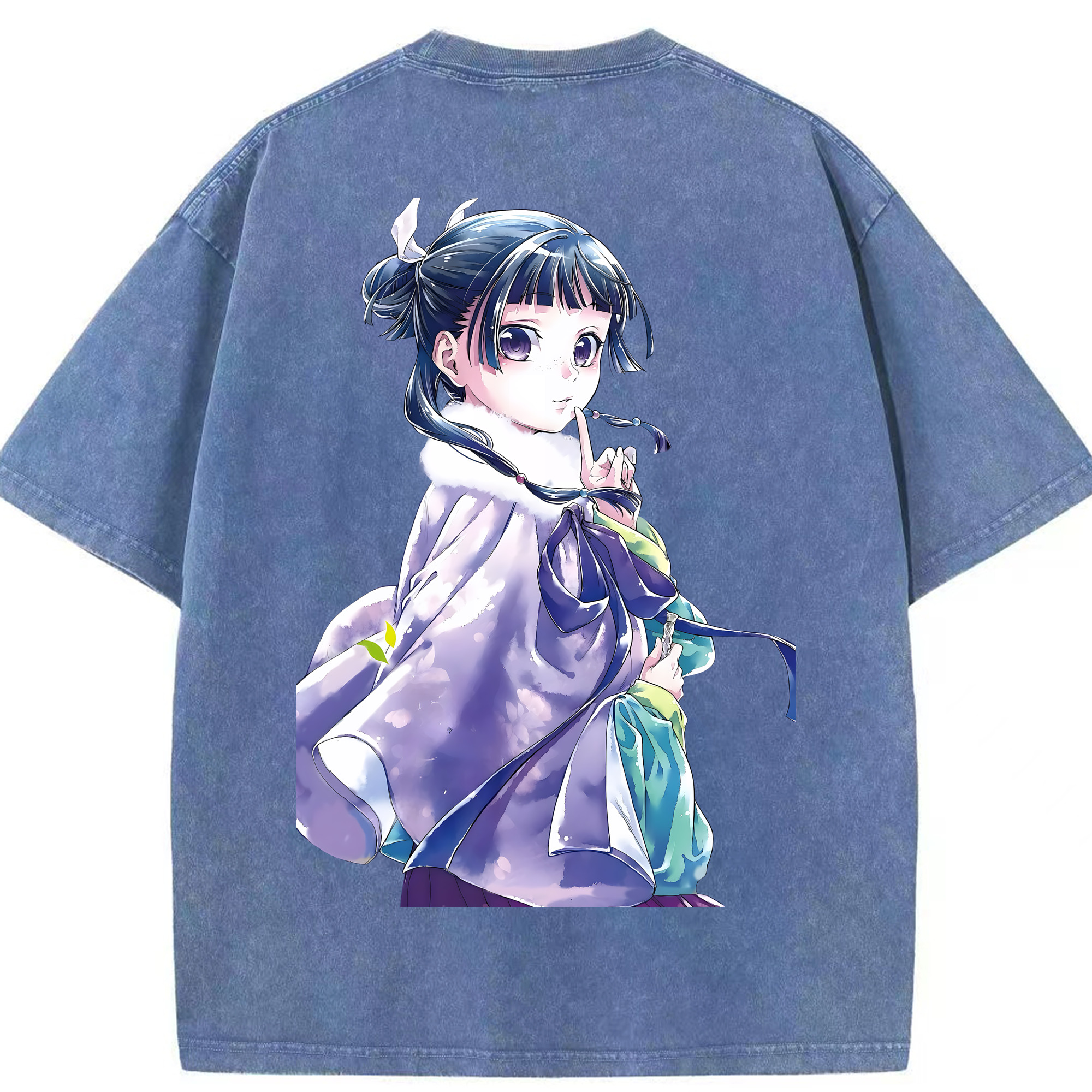 （画像用） 薬屋のひとりごと The Apothecary Diaries 綿100% ヴィンテージ風 半袖Tシャツ（背面プリント）