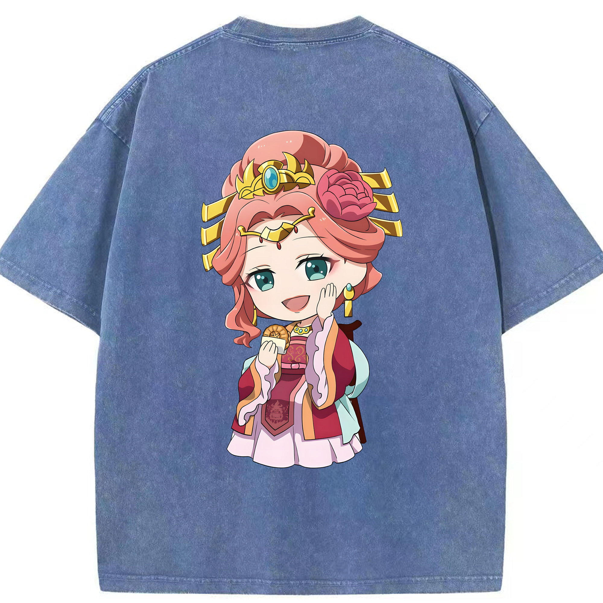 （画像用） 薬屋のひとりごと The Apothecary Diaries 綿100% ヴィンテージ風 半袖Tシャツ（背面プリント）