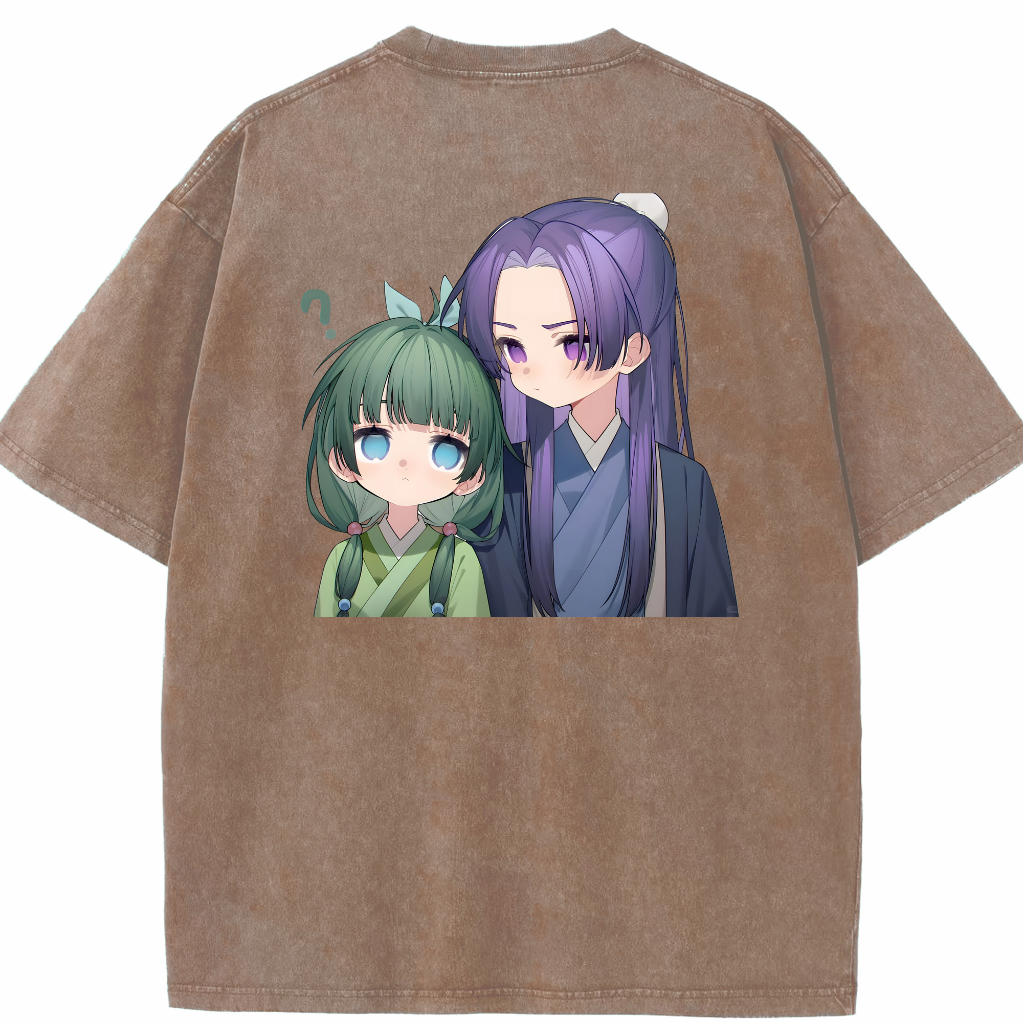 （画像用） 薬屋のひとりごと The Apothecary Diaries 綿100% ヴィンテージ風 半袖Tシャツ（背面プリント）
