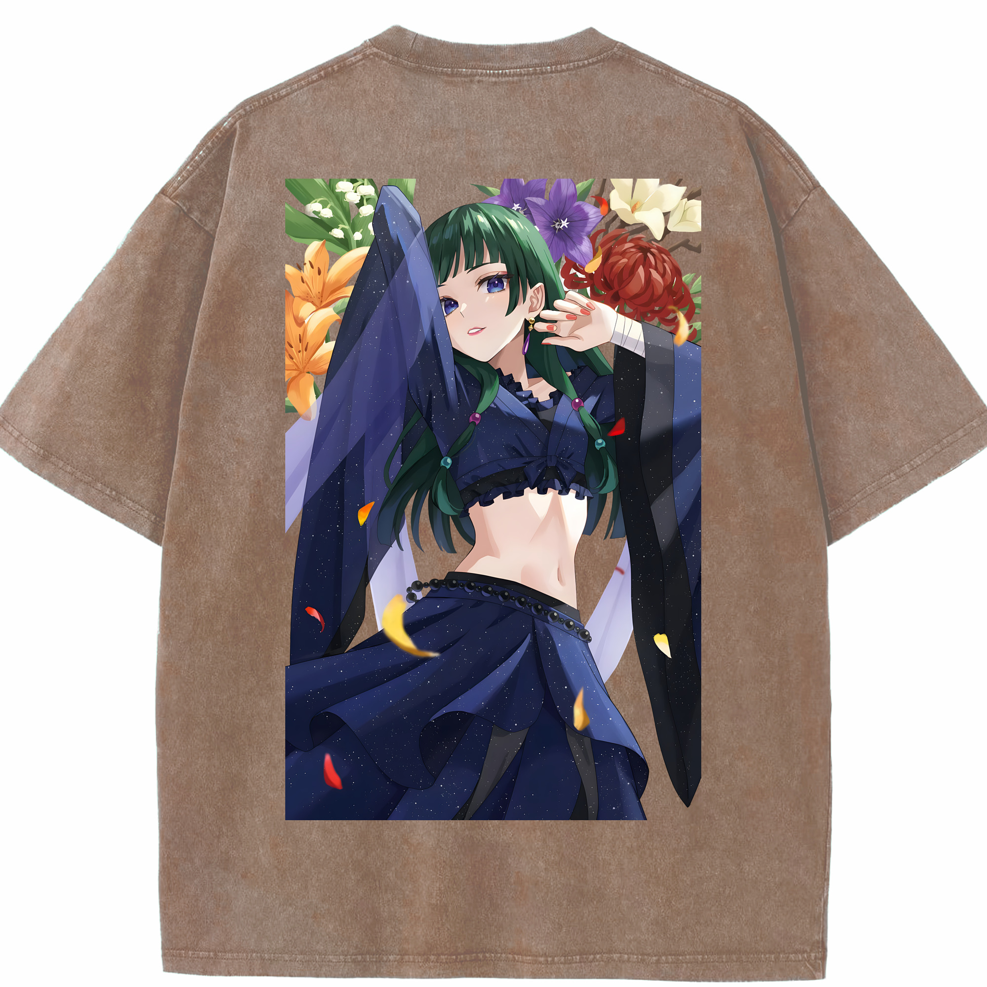 （画像用） 薬屋のひとりごと The Apothecary Diaries 綿100% ヴィンテージ風 半袖Tシャツ（背面プリント）