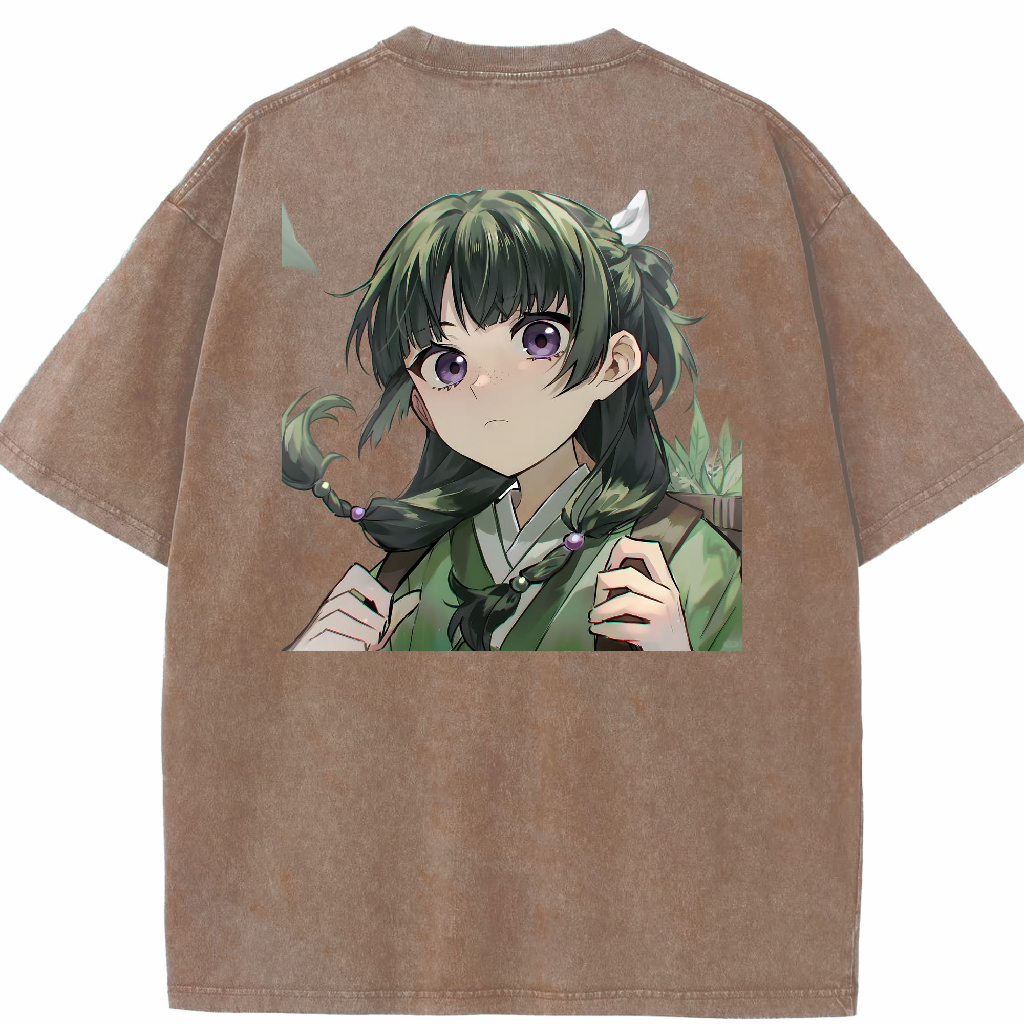（画像用） 薬屋のひとりごと The Apothecary Diaries 綿100% ヴィンテージ風 半袖Tシャツ（背面プリント）