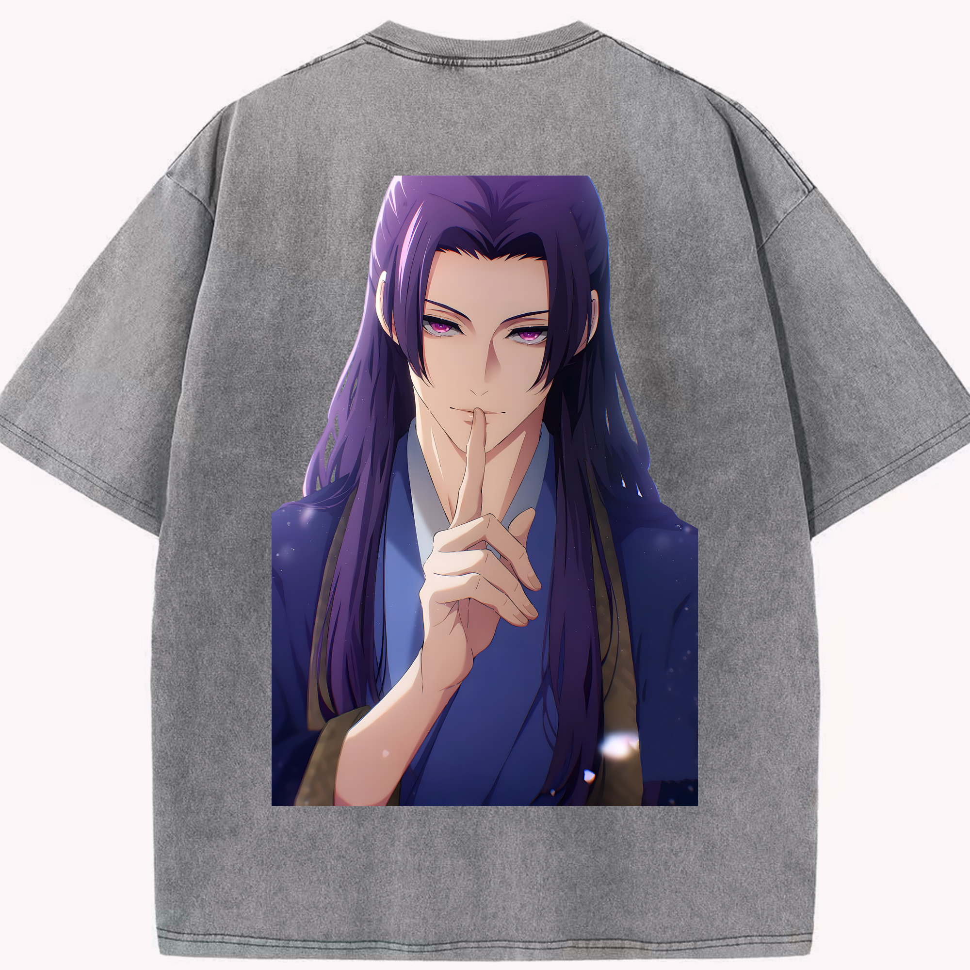 （画像用） 薬屋のひとりごと The Apothecary Diaries 綿100% ヴィンテージ風 半袖Tシャツ（背面プリント）