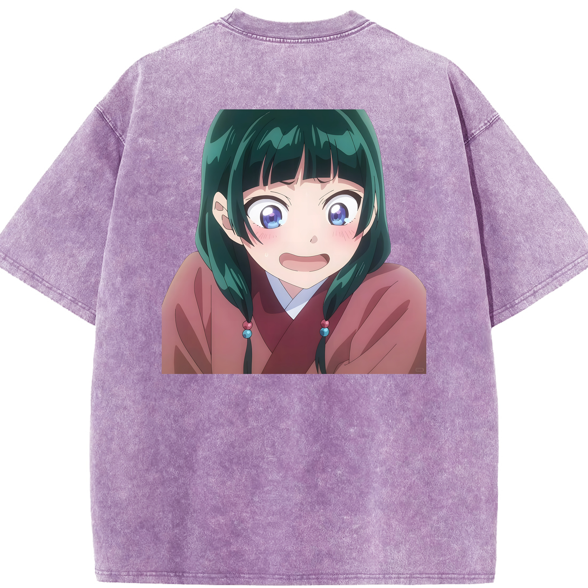 （画像用） 薬屋のひとりごと The Apothecary Diaries 綿100% ヴィンテージ風 半袖Tシャツ（背面プリント）