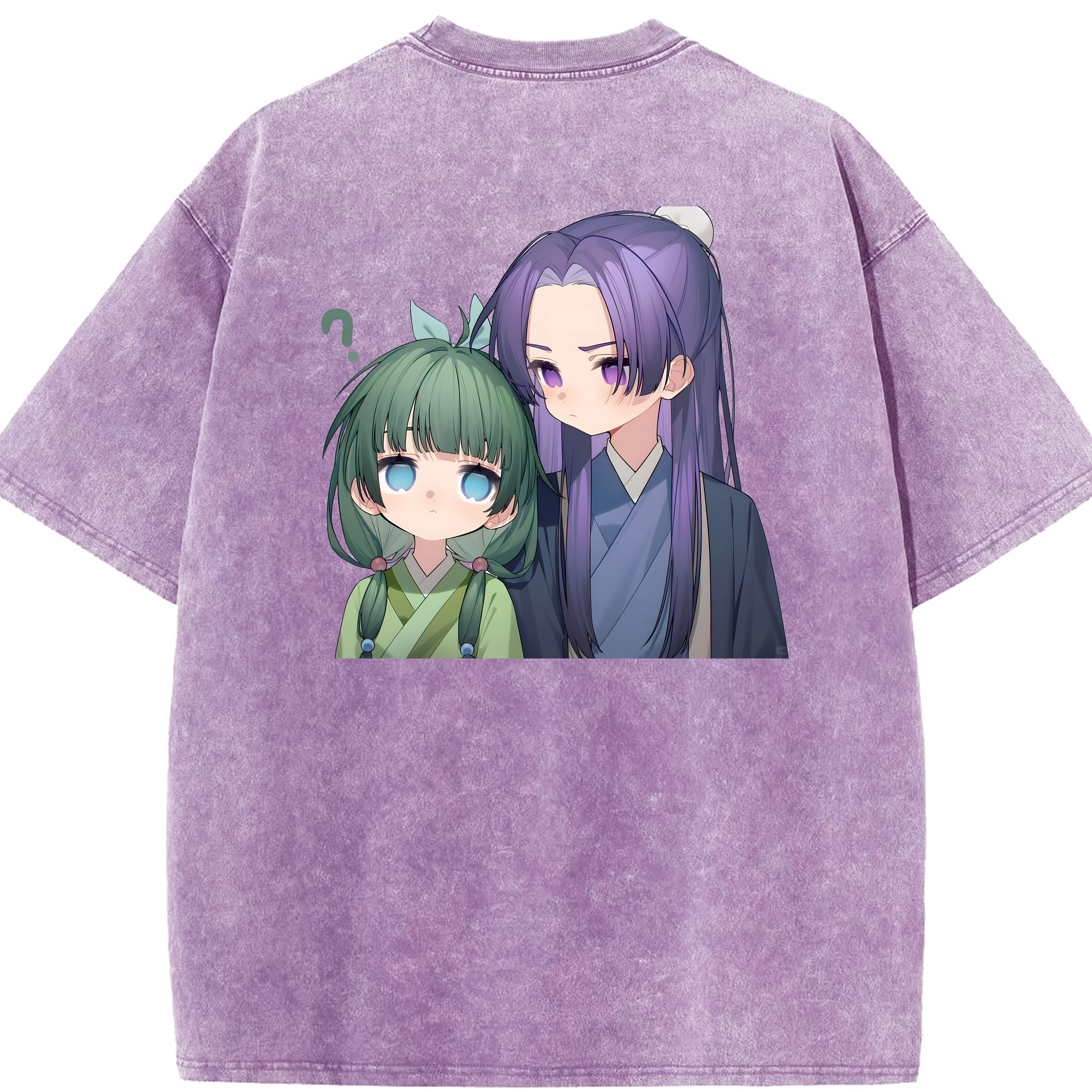 （画像用） 薬屋のひとりごと The Apothecary Diaries 綿100% ヴィンテージ風 半袖Tシャツ（背面プリント）