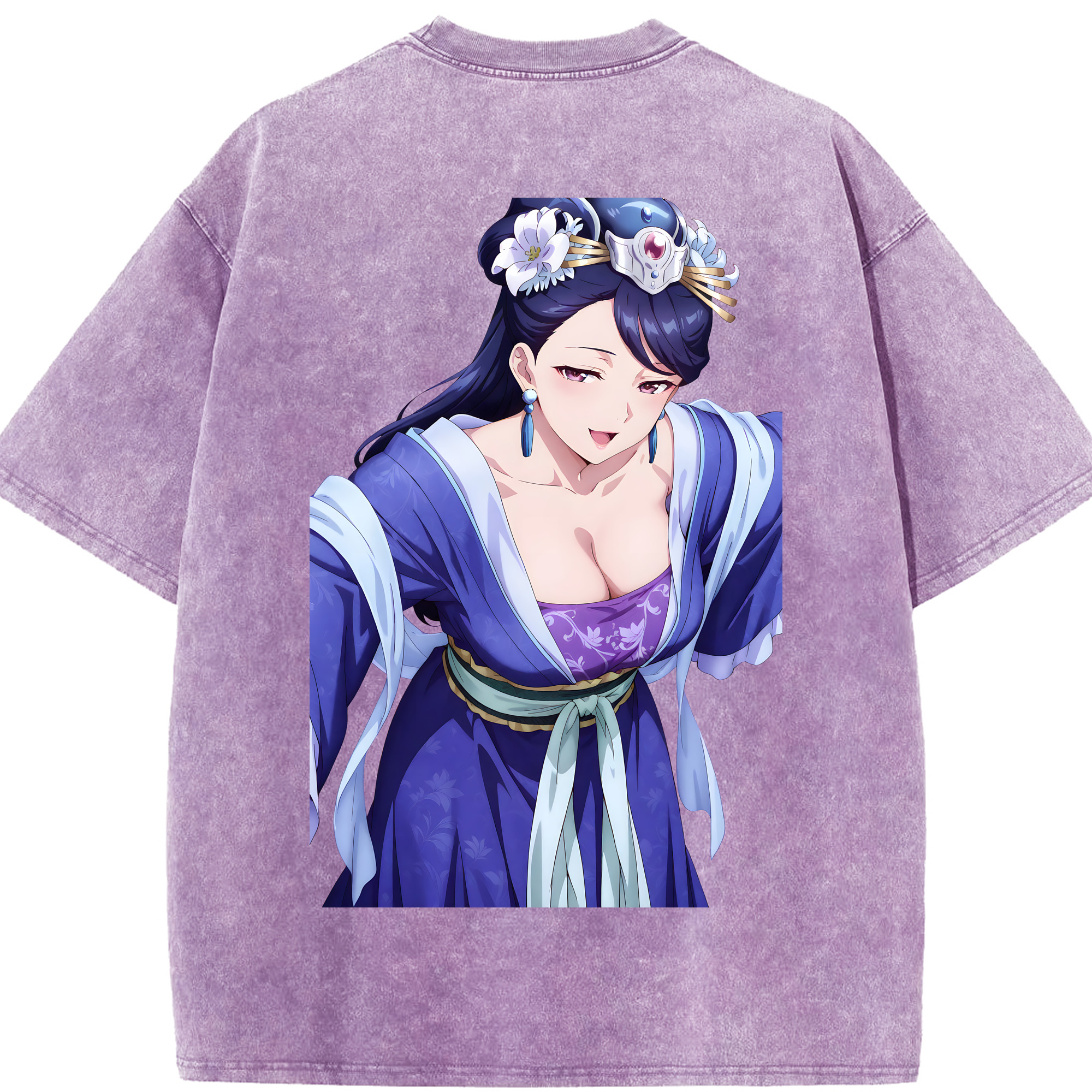 （画像用） 薬屋のひとりごと The Apothecary Diaries 綿100% ヴィンテージ風 半袖Tシャツ（背面プリント）