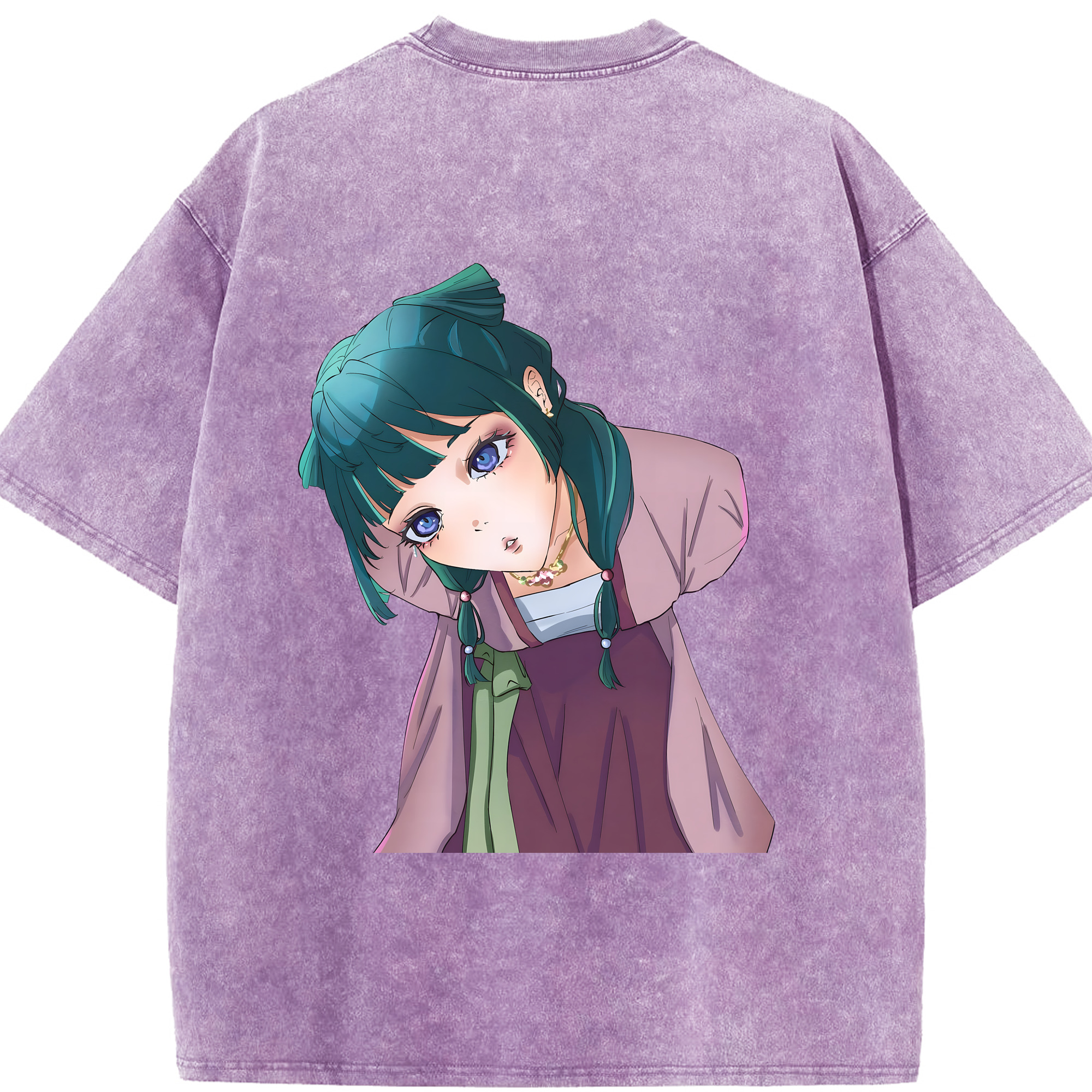 （画像用） 薬屋のひとりごと The Apothecary Diaries 綿100% ヴィンテージ風 半袖Tシャツ（背面プリント）