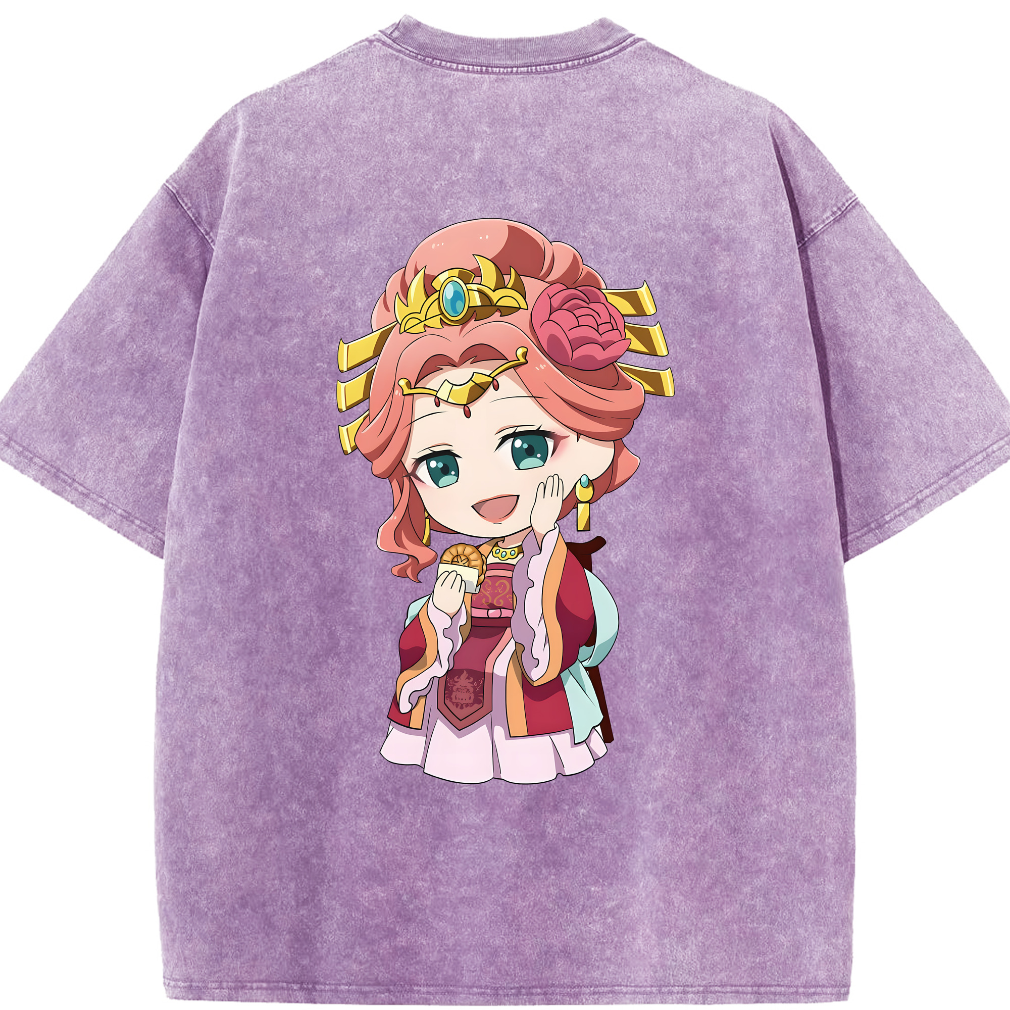 （画像用） 薬屋のひとりごと The Apothecary Diaries 綿100% ヴィンテージ風 半袖Tシャツ（背面プリント）