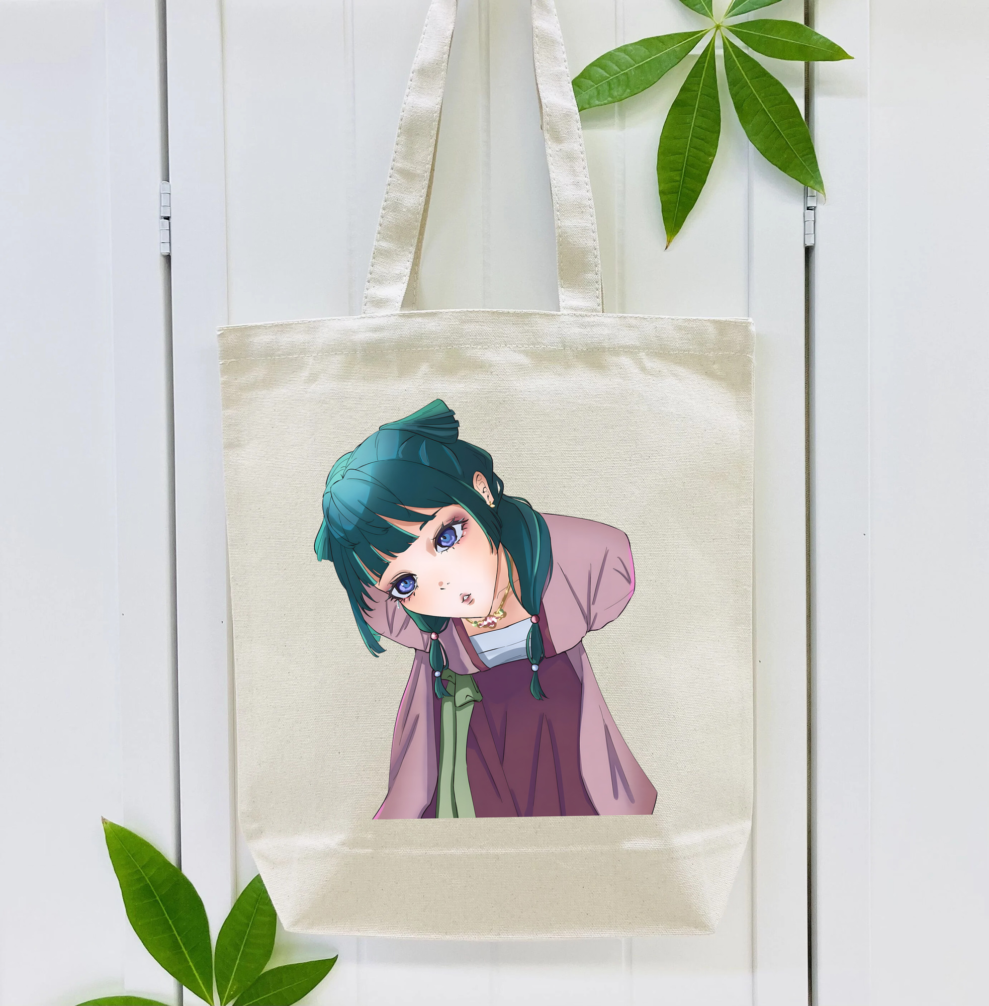 薬屋のひとりごと The Apothecary Diaries 縦型キャンバス生地手提げバッグ　トートバッグ