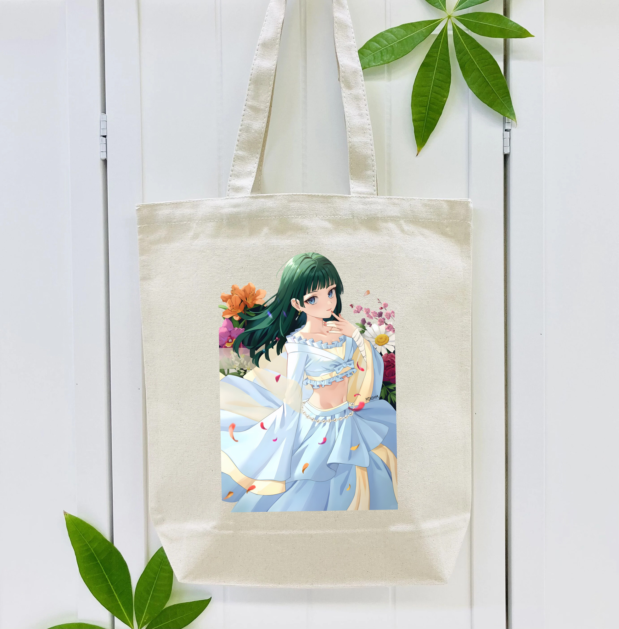 薬屋のひとりごと The Apothecary Diaries 縦型キャンバス生地手提げバッグ　トートバッグ