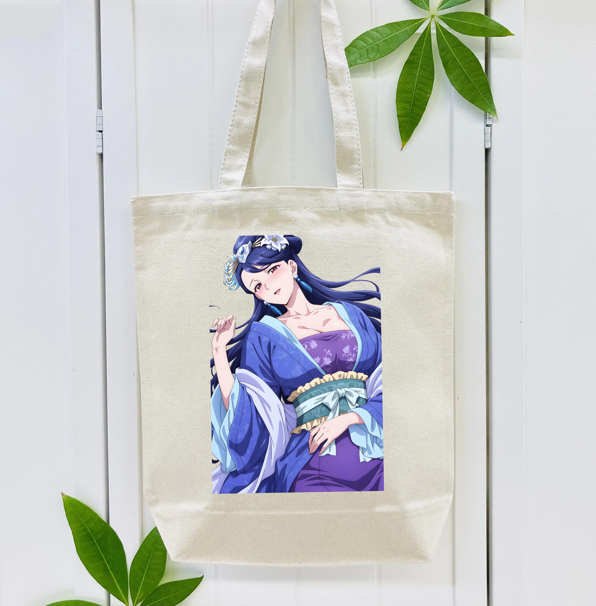 薬屋のひとりごと The Apothecary Diaries 縦型キャンバス生地手提げバッグ　トートバッグ