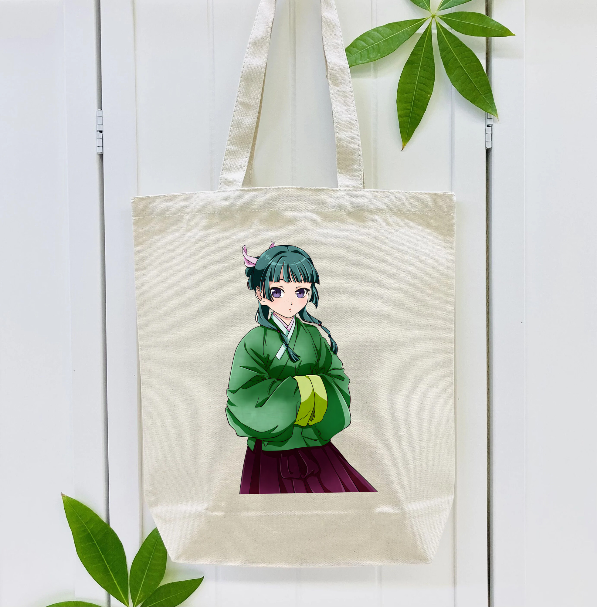 薬屋のひとりごと The Apothecary Diaries 縦型キャンバス生地手提げバッグ　トートバッグ