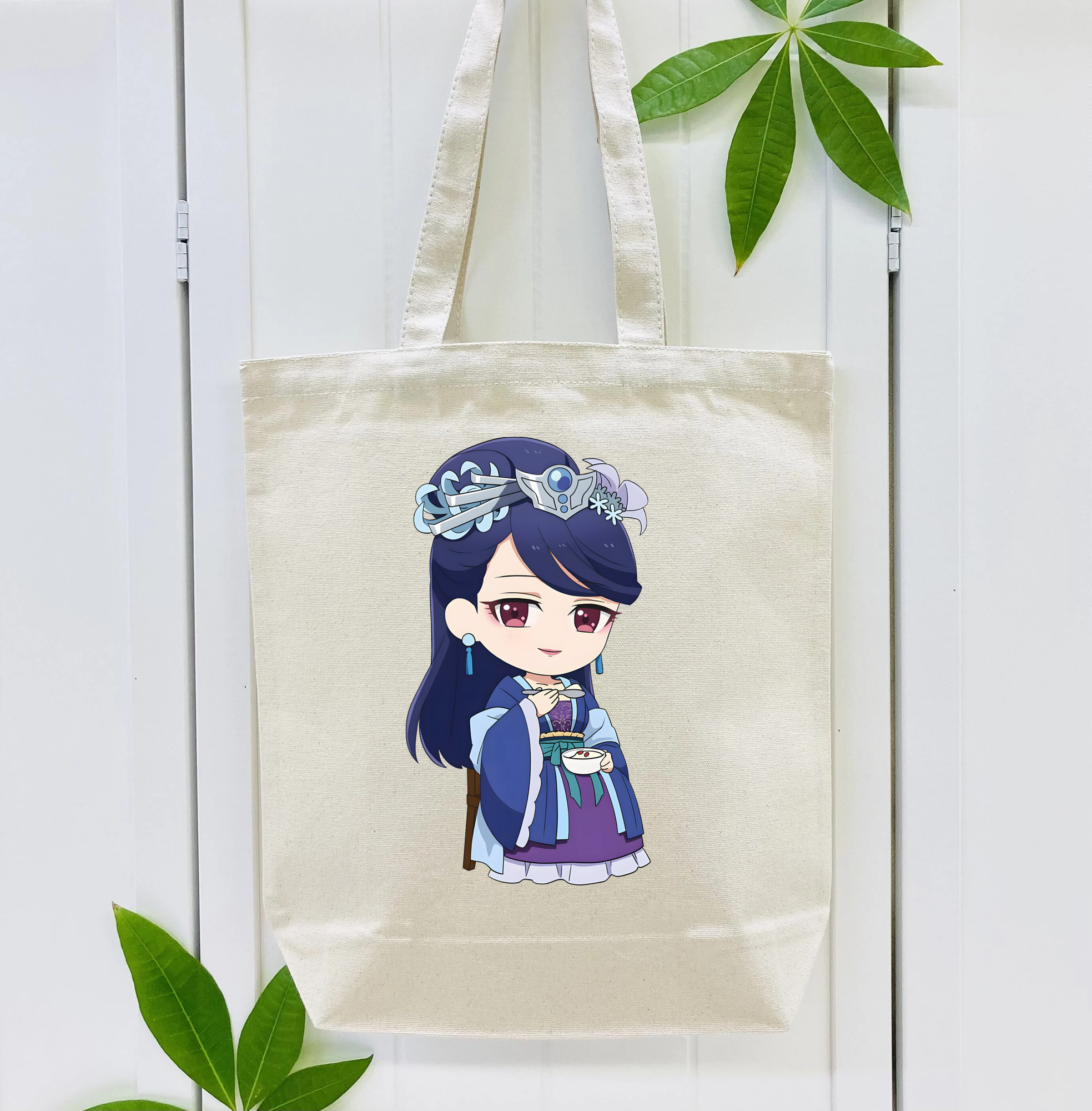 薬屋のひとりごと The Apothecary Diaries 縦型キャンバス生地手提げバッグ　トートバッグ