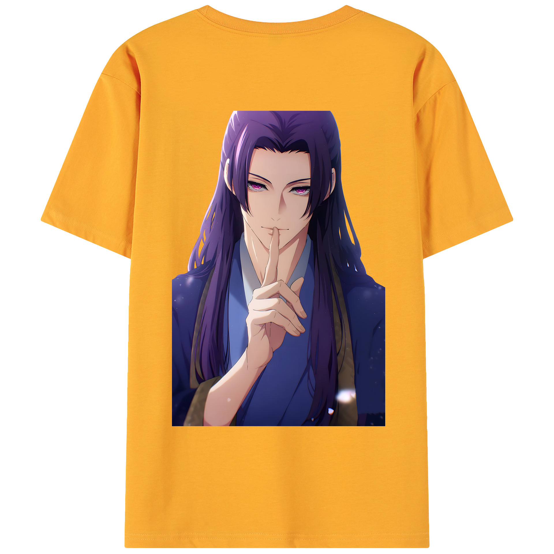 （画像用） 薬屋のひとりごと The Apothecary Diaries 綿100％ メンズ半袖Tシャツ（バックプリント） 通気性