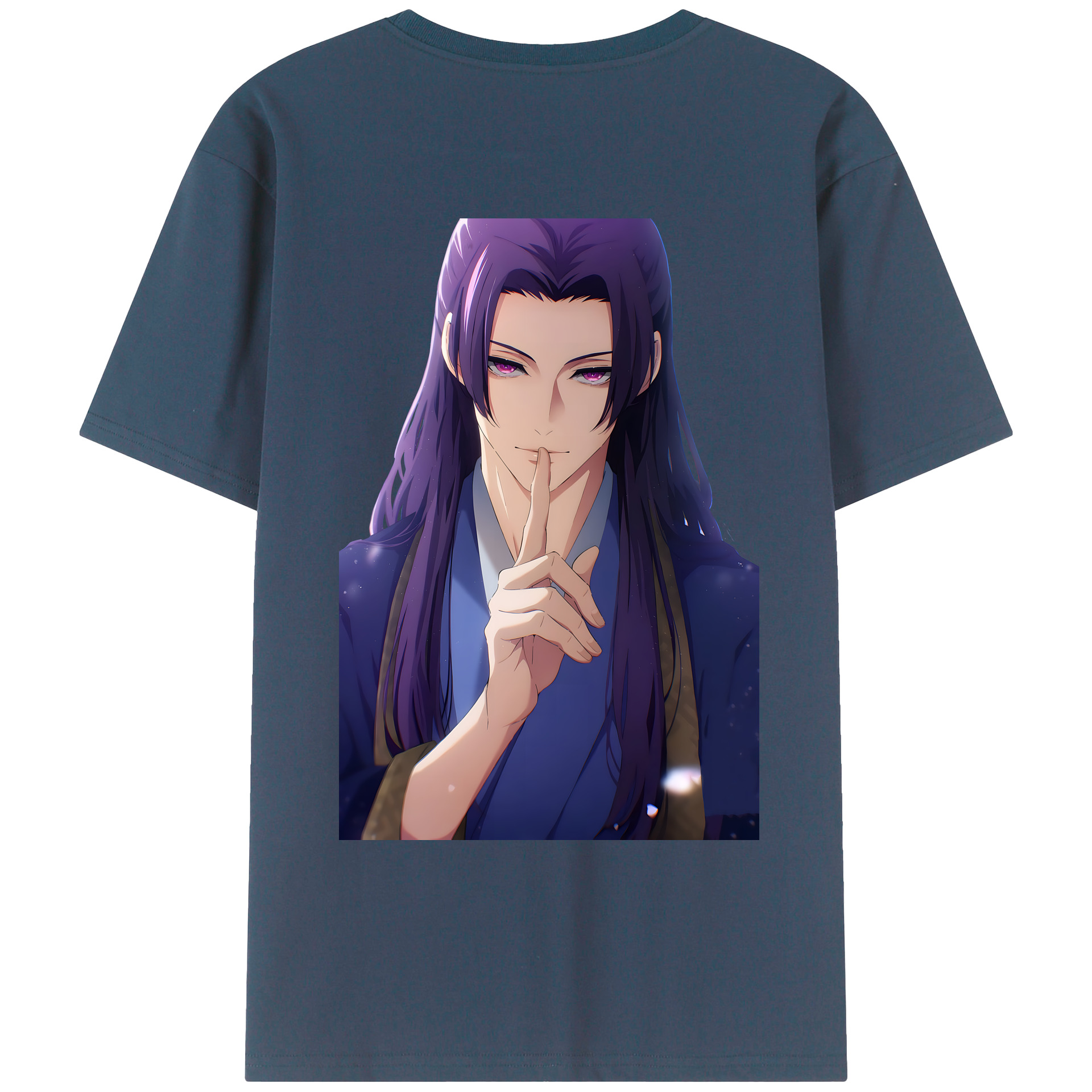 （画像用） 薬屋のひとりごと The Apothecary Diaries 綿100％ メンズ半袖Tシャツ（バックプリント） 通気性